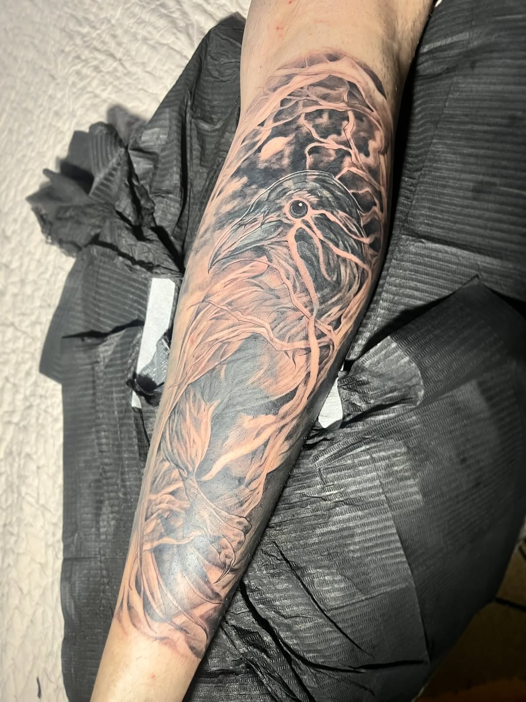 Tattoo by @blaires_art — realism, black_and_grey