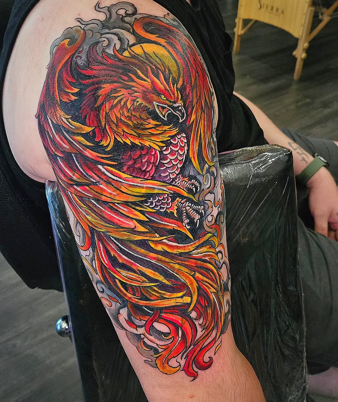 Tattoo by @scoobyboo_tattoo — japanese_irezumi, neo_traditional