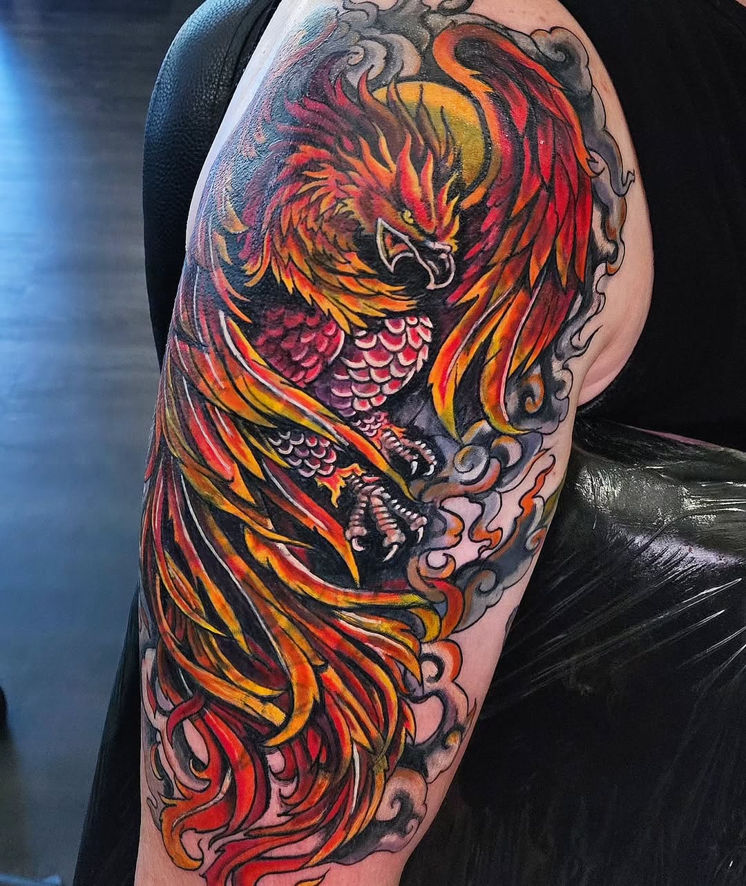 Tattoo by @scoobyboo_tattoo — japanese_irezumi, neo_traditional