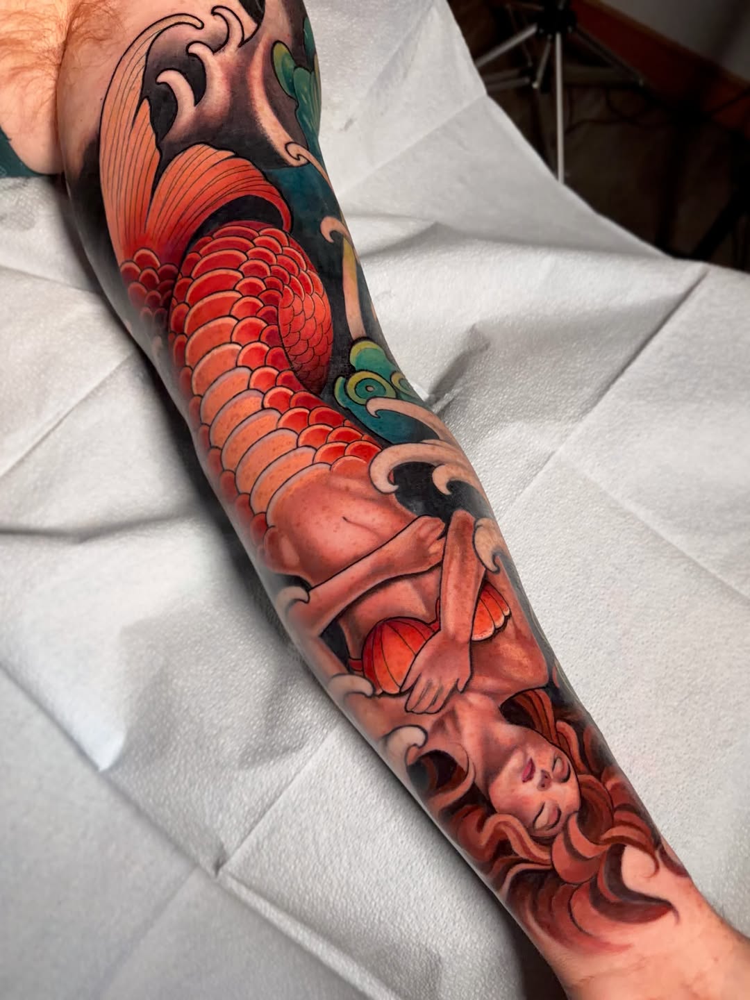 Tattoo by @miloalfring — japanese_irezumi, realism