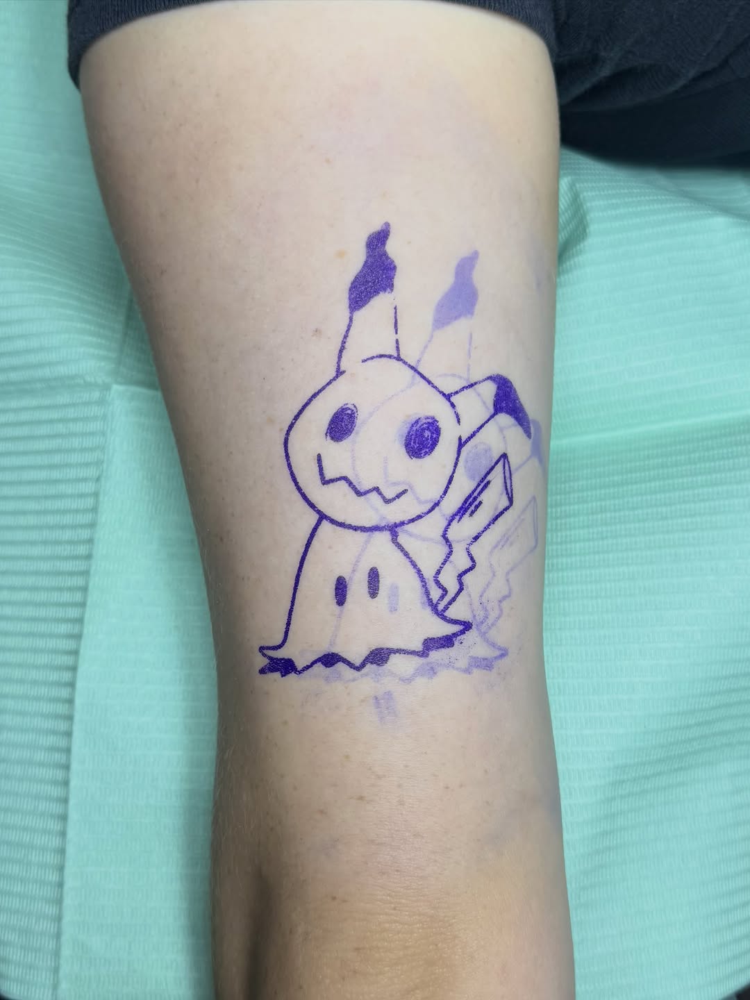 Tattoo by @katemarieink — anime