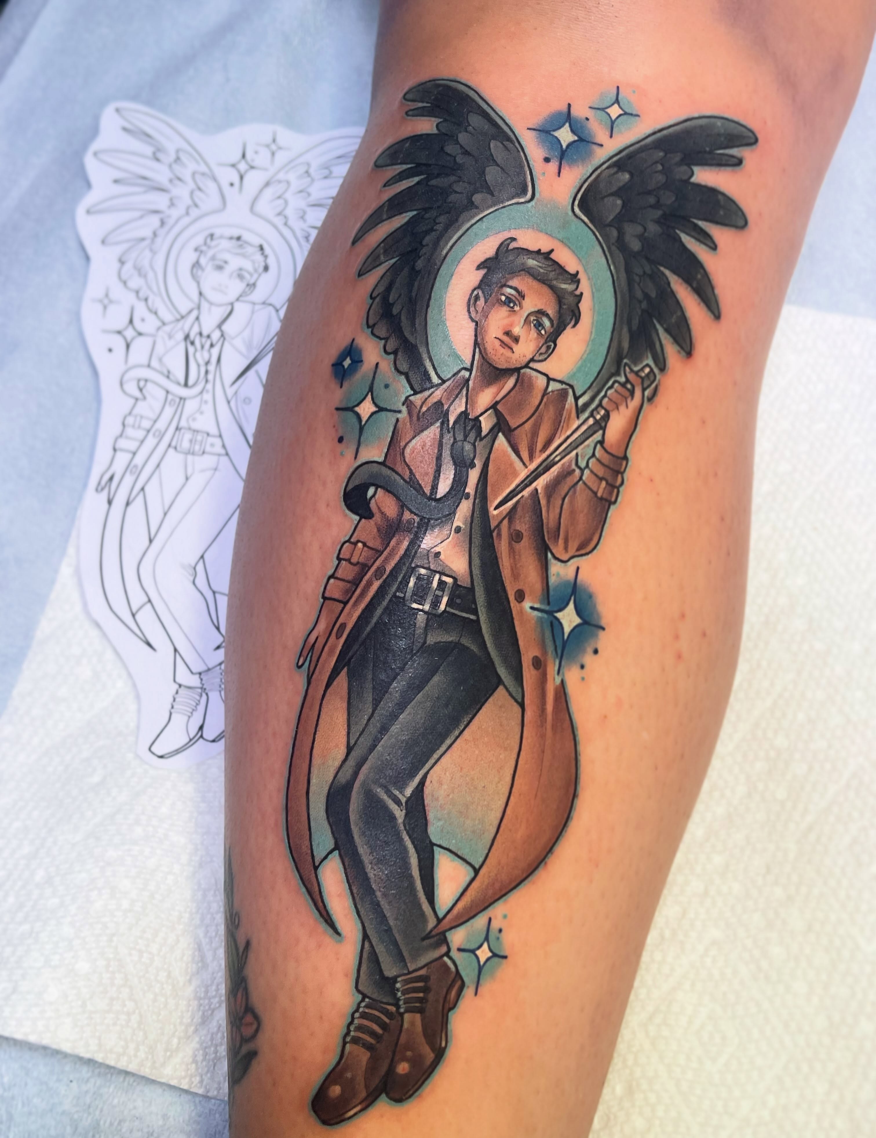 Tattoo by @nervatattoo — neo_traditional, realism