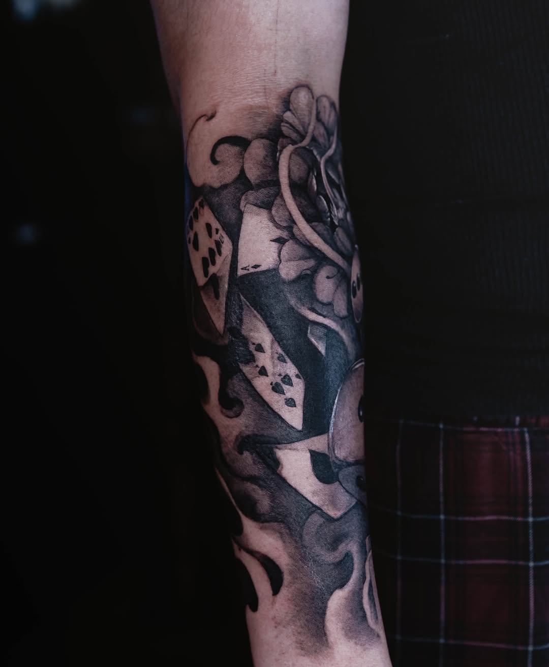 Tattoo by @1kc_laurenbeee — black_and_grey, realism