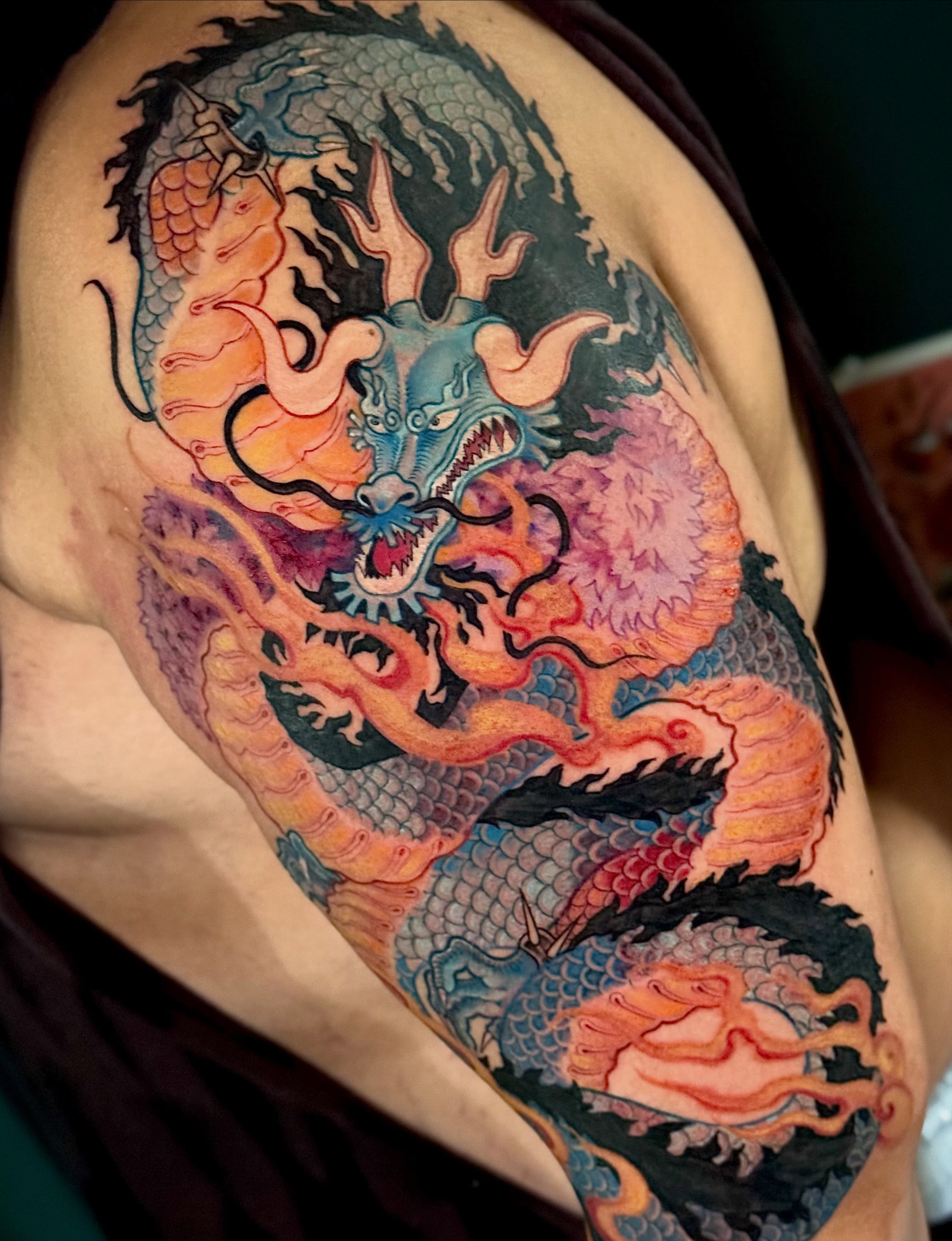 Tattoo by @abi.does.tattoos β japanese_irezumi