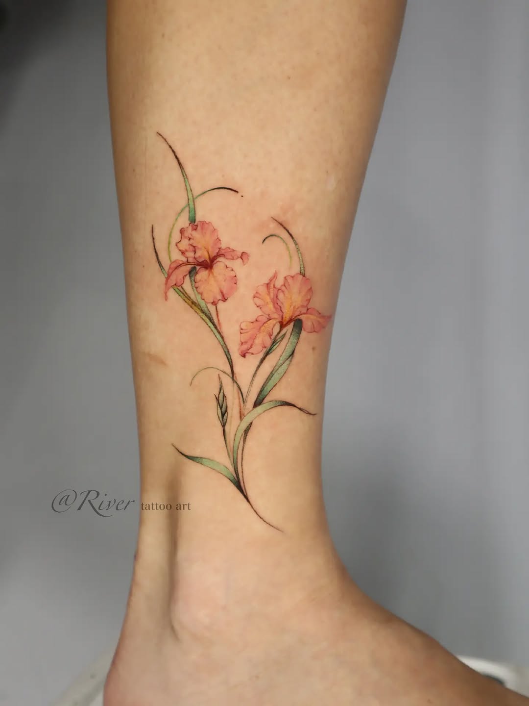Tattoo by @rivertattooart — fine_line, watercolor