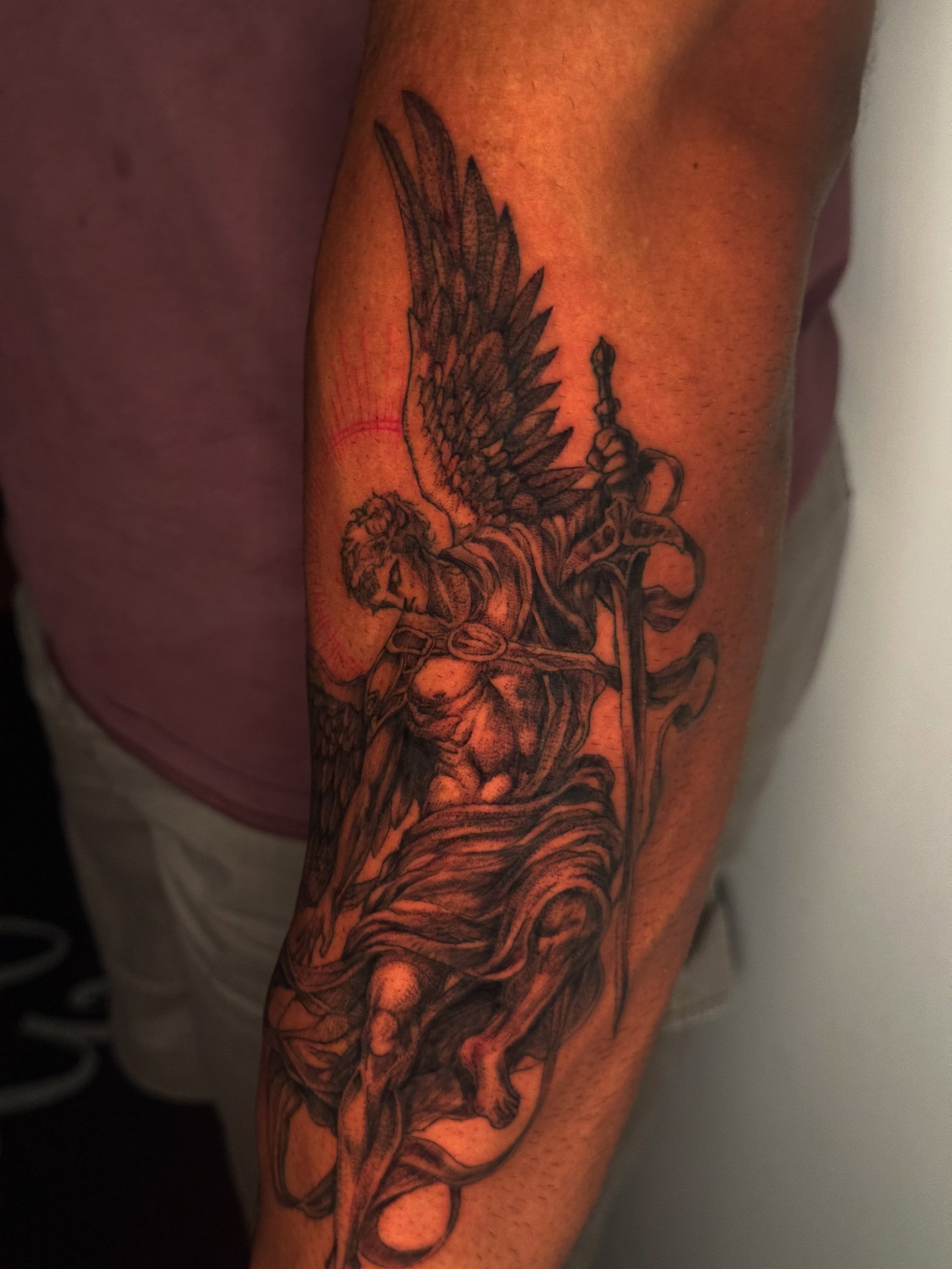 Tattoo by @ktyvink — black_and_grey, realism