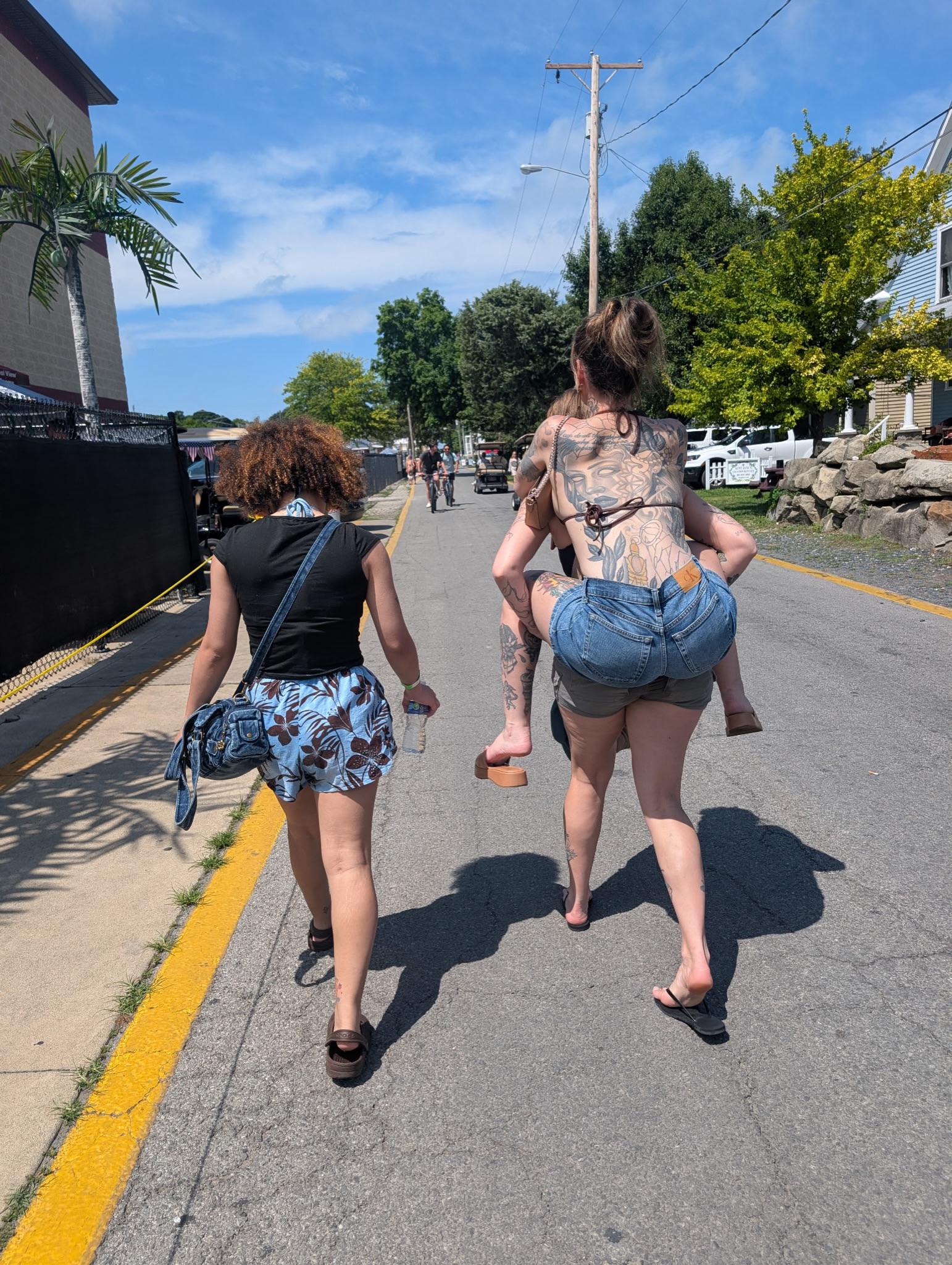 Tattooed back black and grey tattoo on the back by Jordyn Tinney
