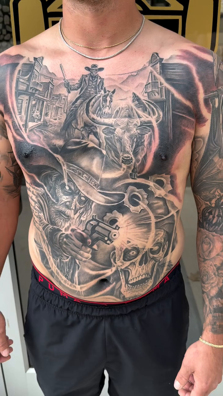 Tattoo by @stevebishov — realism, dark_realism