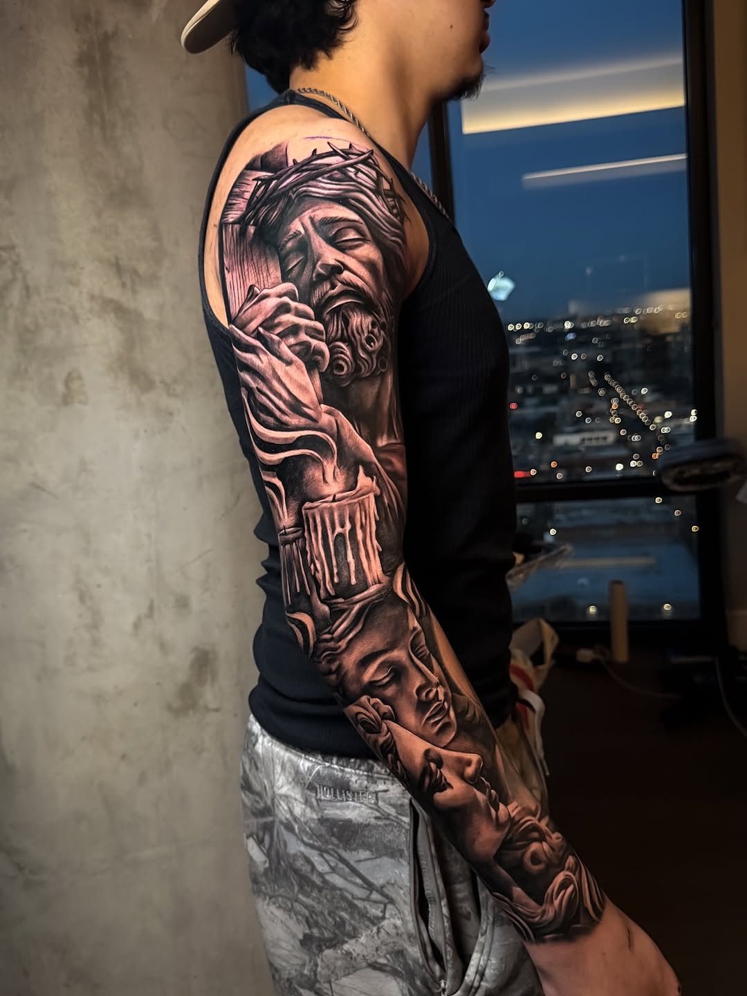 Tattoo by @thejoshacosta — realism, black_and_grey