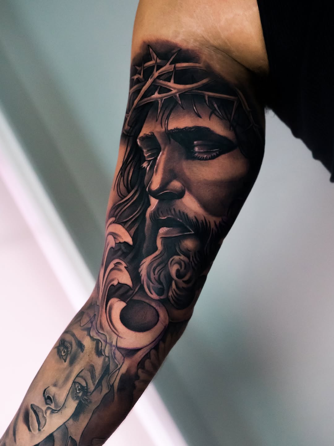 Tattoo by @thejoshacosta — realism, black_and_grey