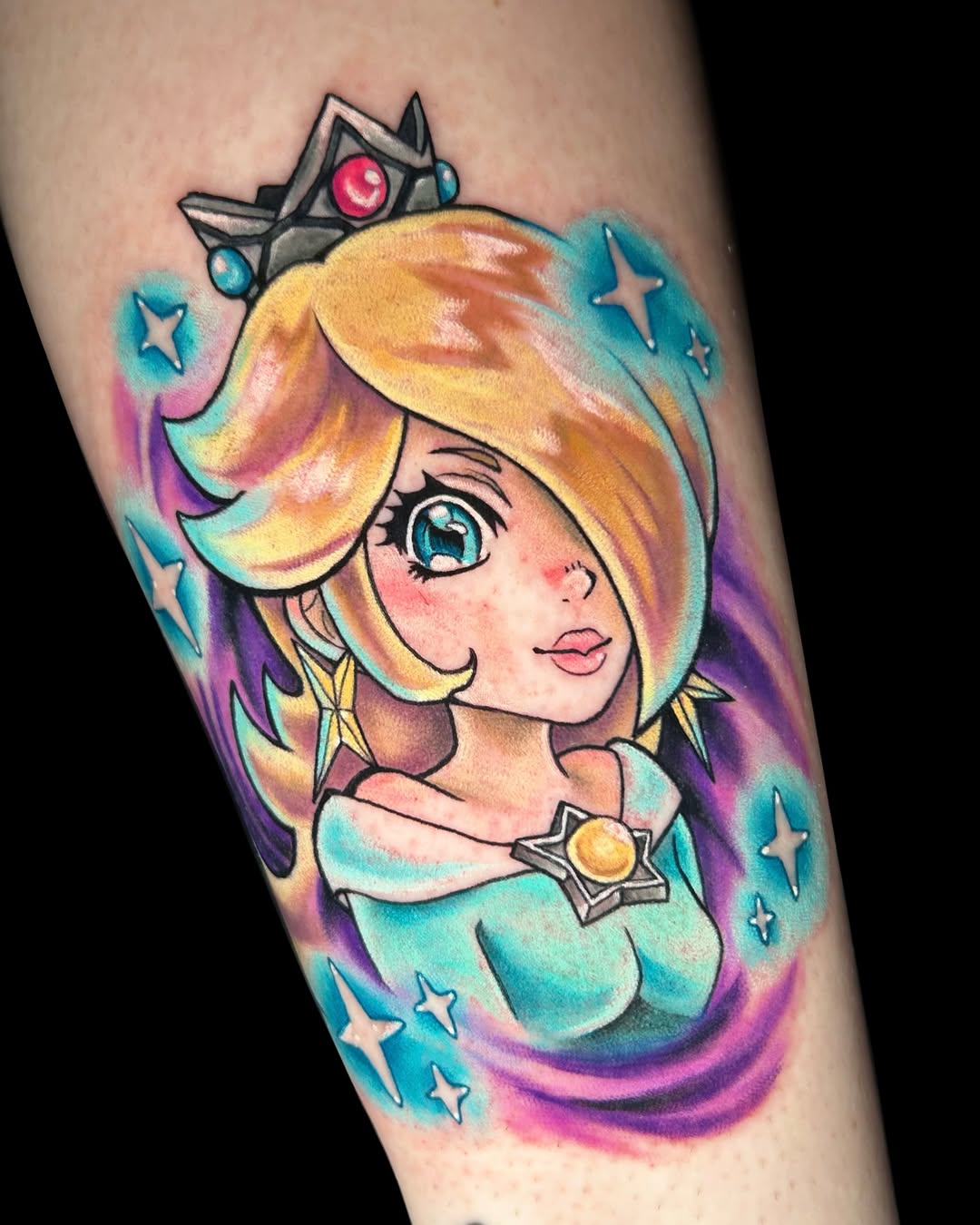 Tattoo by @oddzephyr — new_school, anime