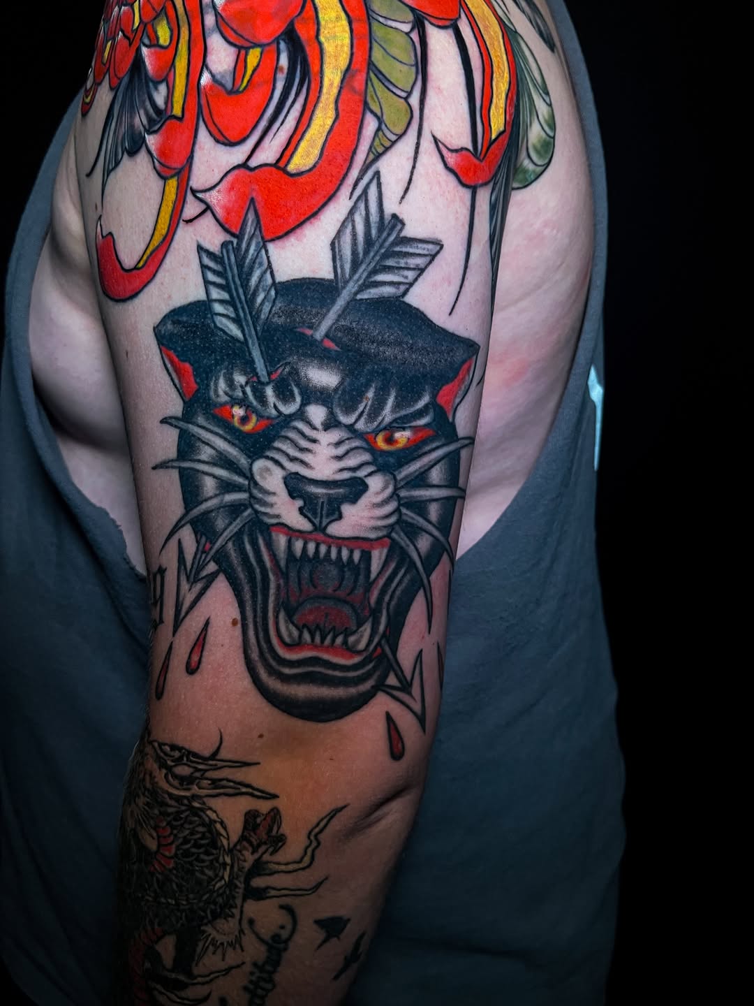 Tattoo by @henriktattoo_ — american_traditional, neo_traditional