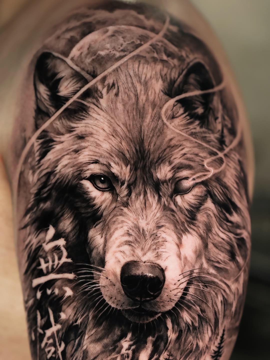 Tattoo by @tattooist_reset β realism, black_and_grey
