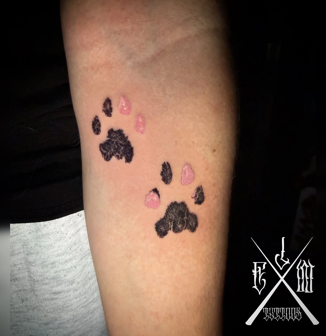Tattoo by @ejwtattoos — dotwork