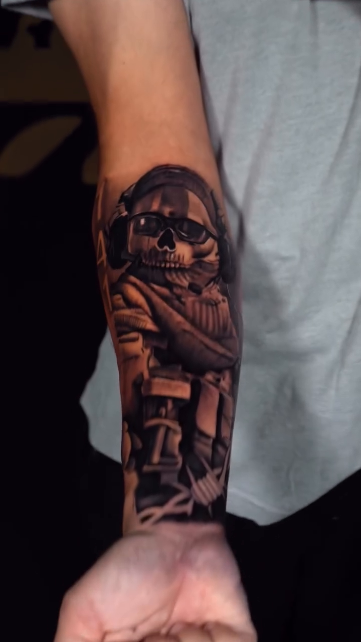 Tattoo by @rafa_inks — realism, black_and_grey