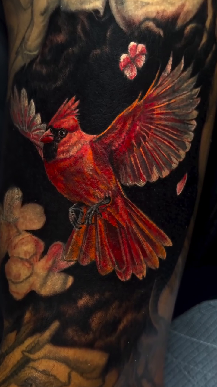 Tattoo by @jamesmoyertattoos — realism, black_and_grey