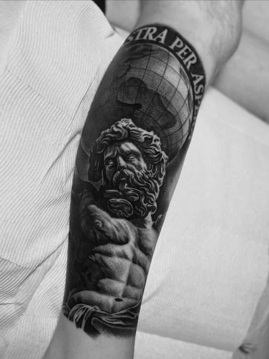Tattoo by @winetat2 — realism, black_and_grey