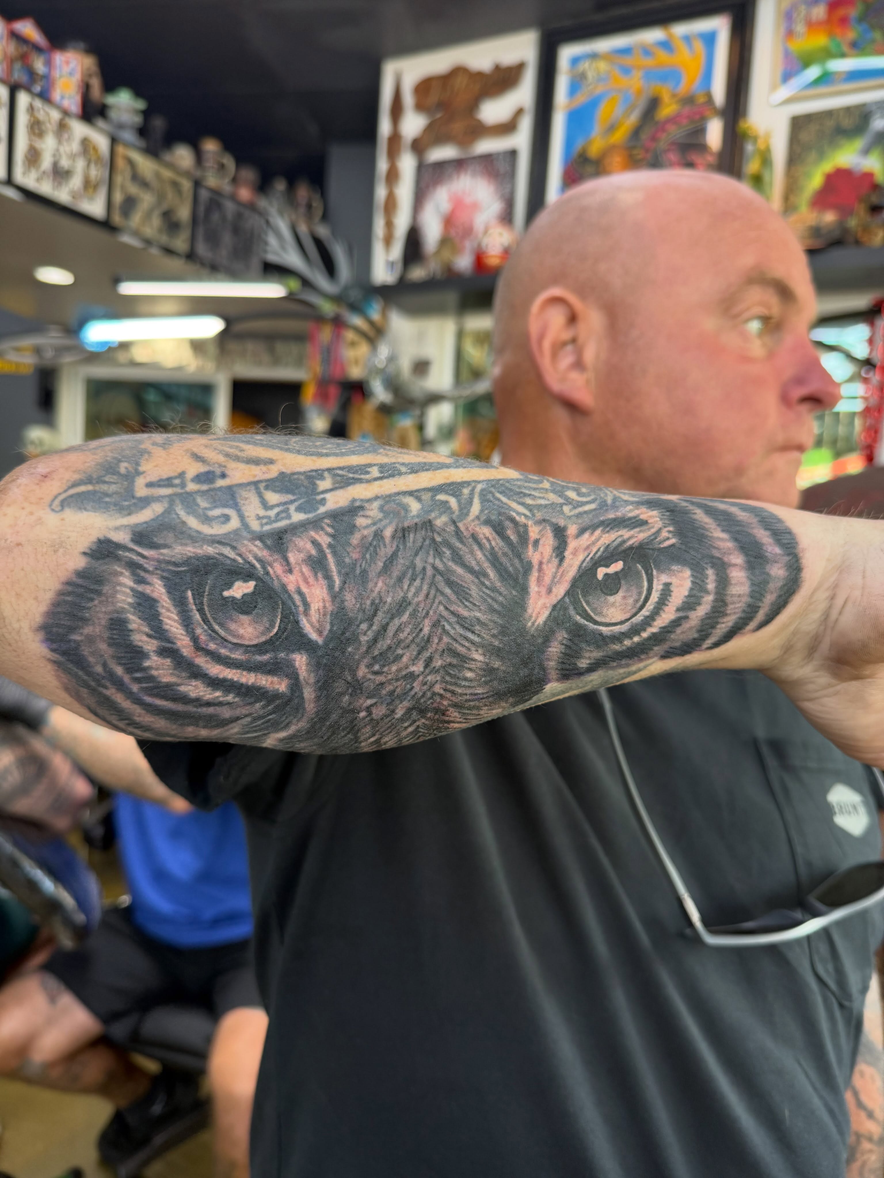 Tattoo by @thablackbradpitt — realism, black_and_grey