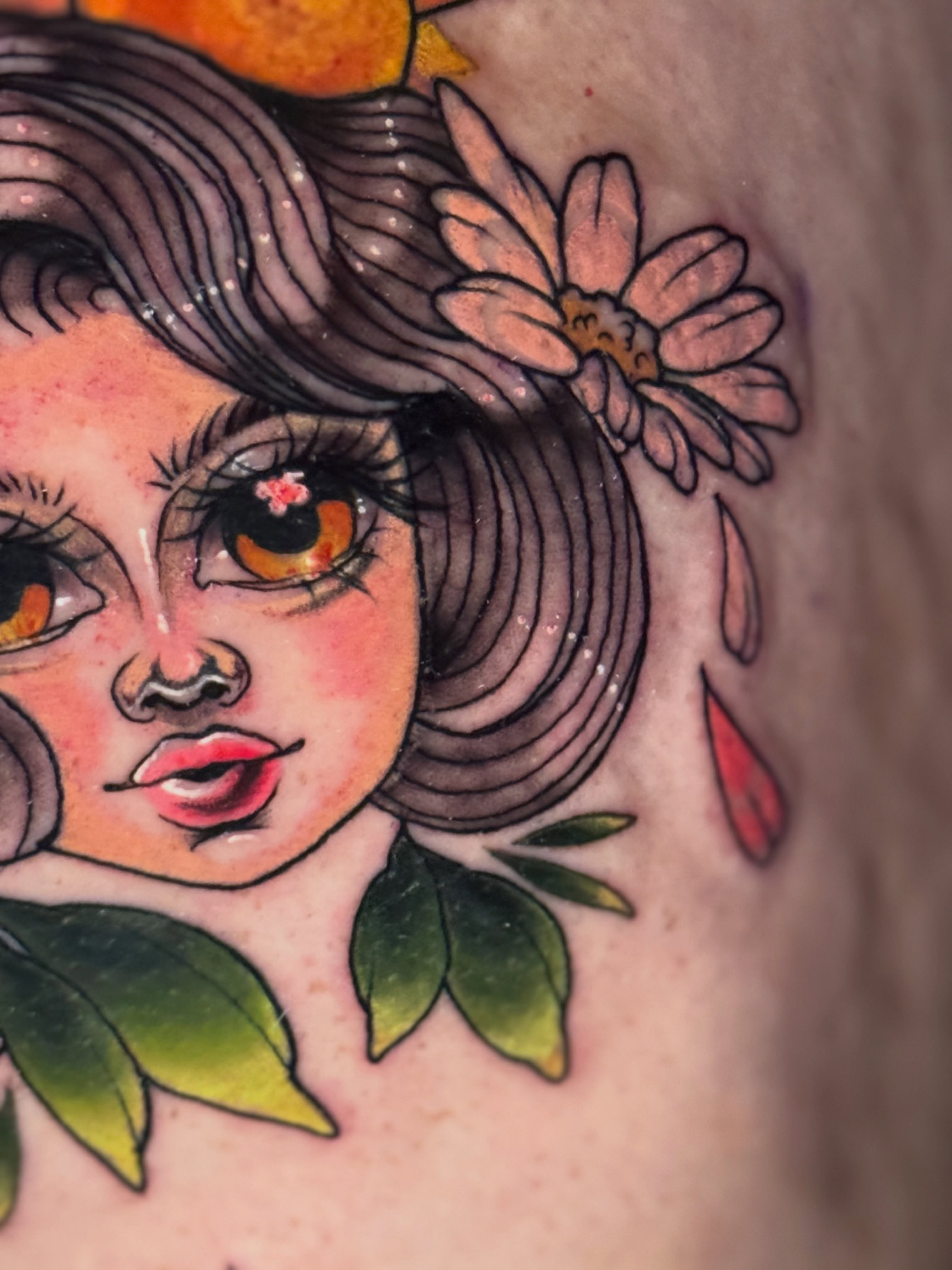 Tattoo by @tori_barkus — american_traditional, realism