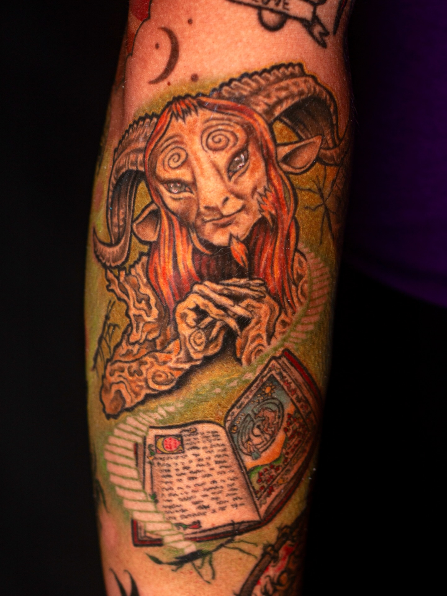 Tattoo by @pompberry — american_traditional, realism