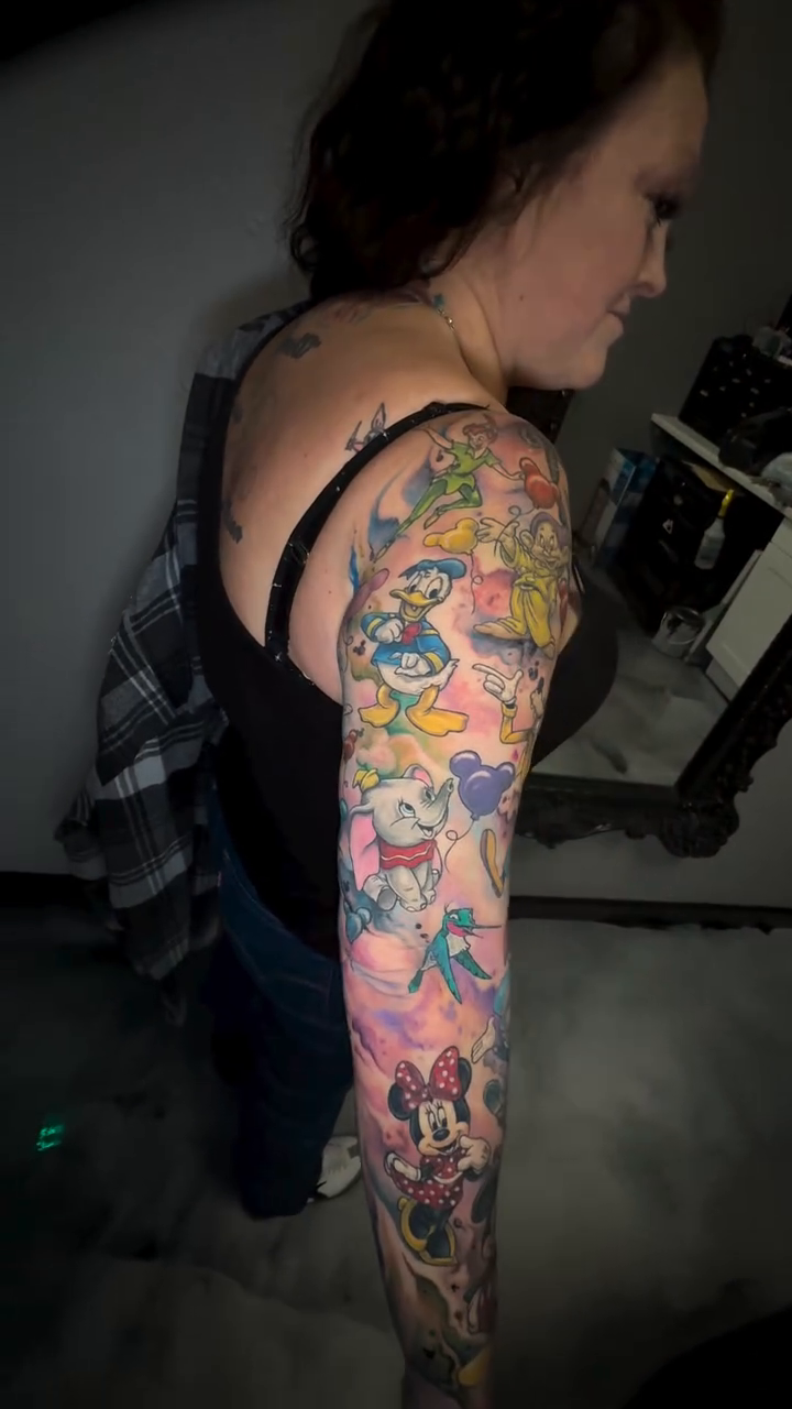 Tattoo by @dktatts — new_school, anime