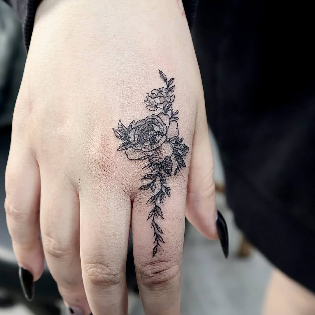 Tattoo by @yeonjae_tattoo — black_and_grey