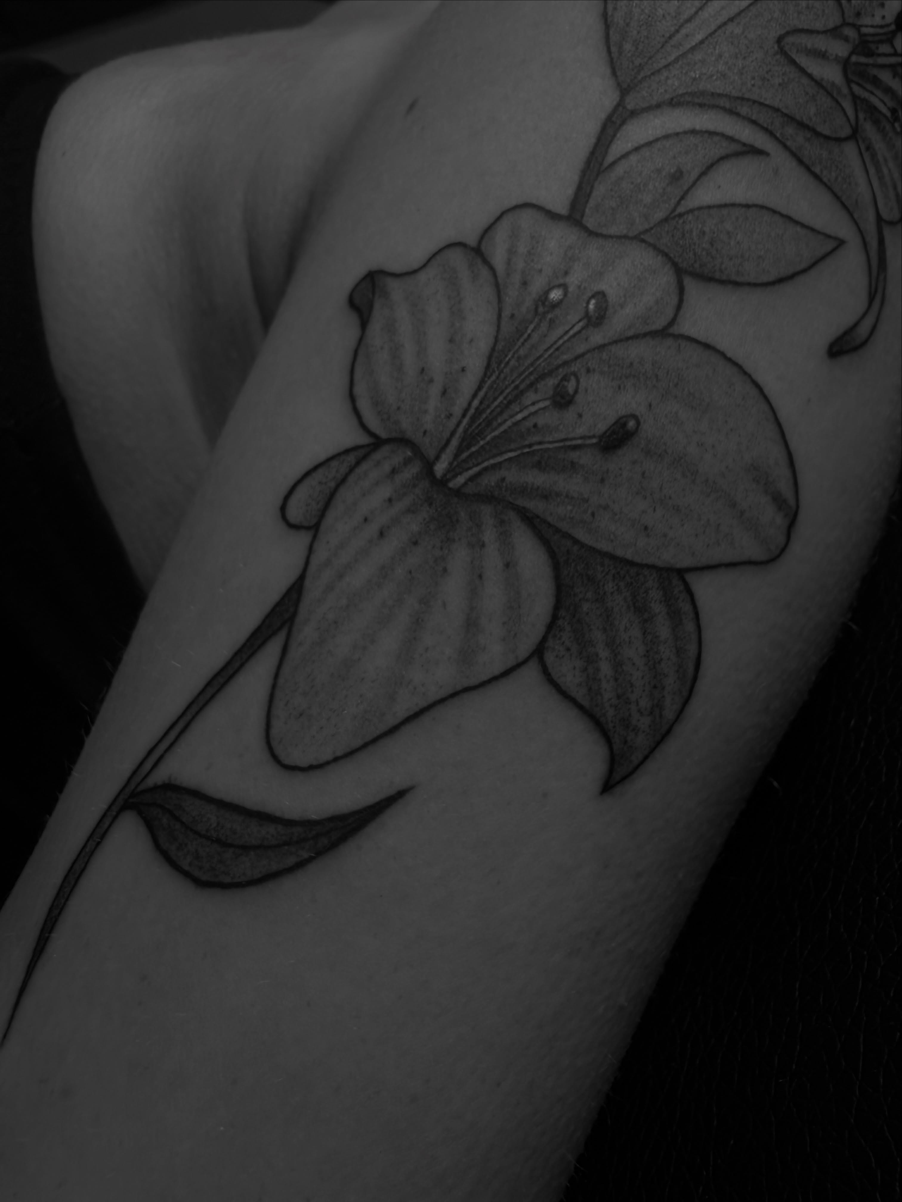 Tattoo by @sosie.tattoo โ black_and_grey