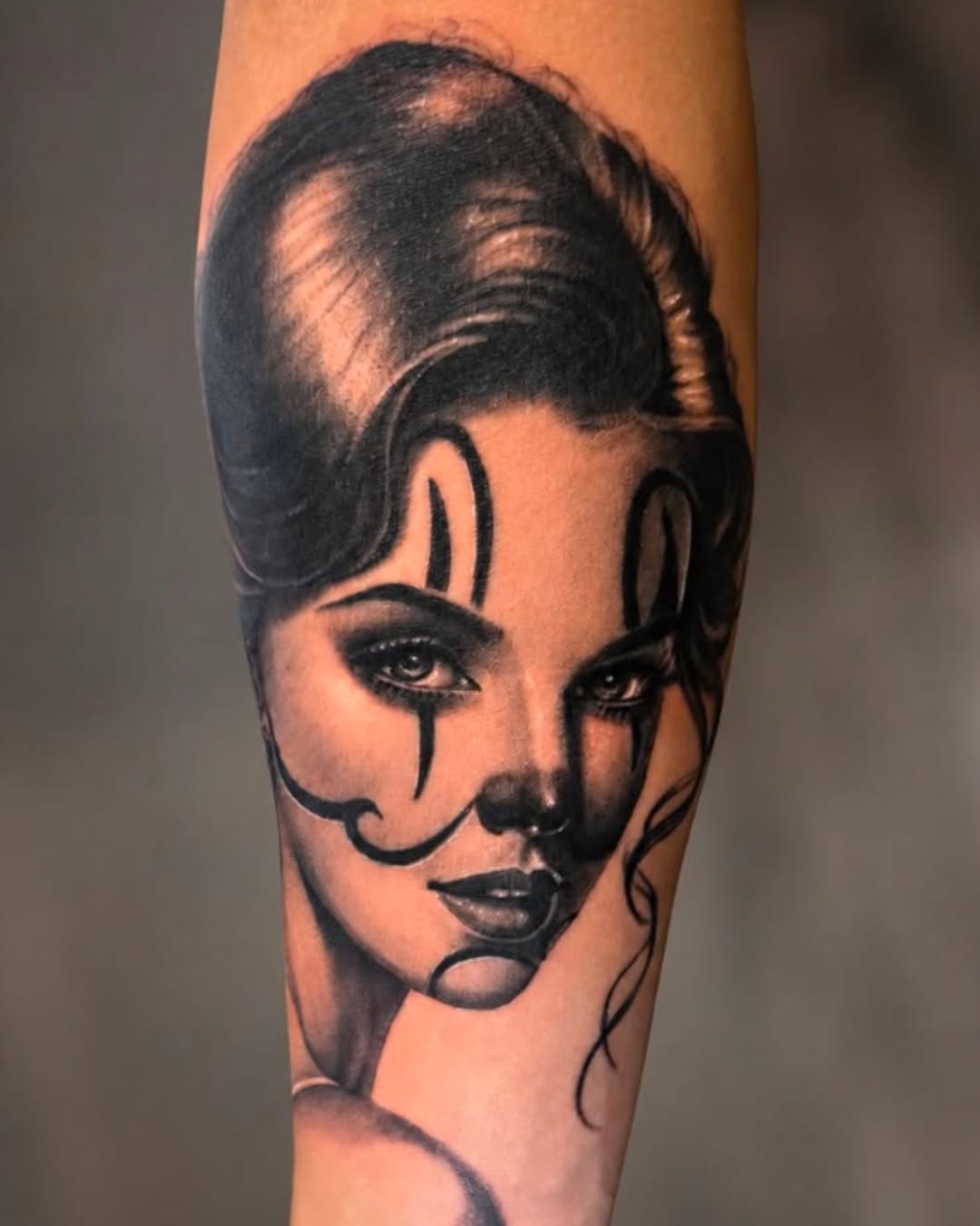 Tattoo by @gusbyrdtat2 — realism, black_and_grey