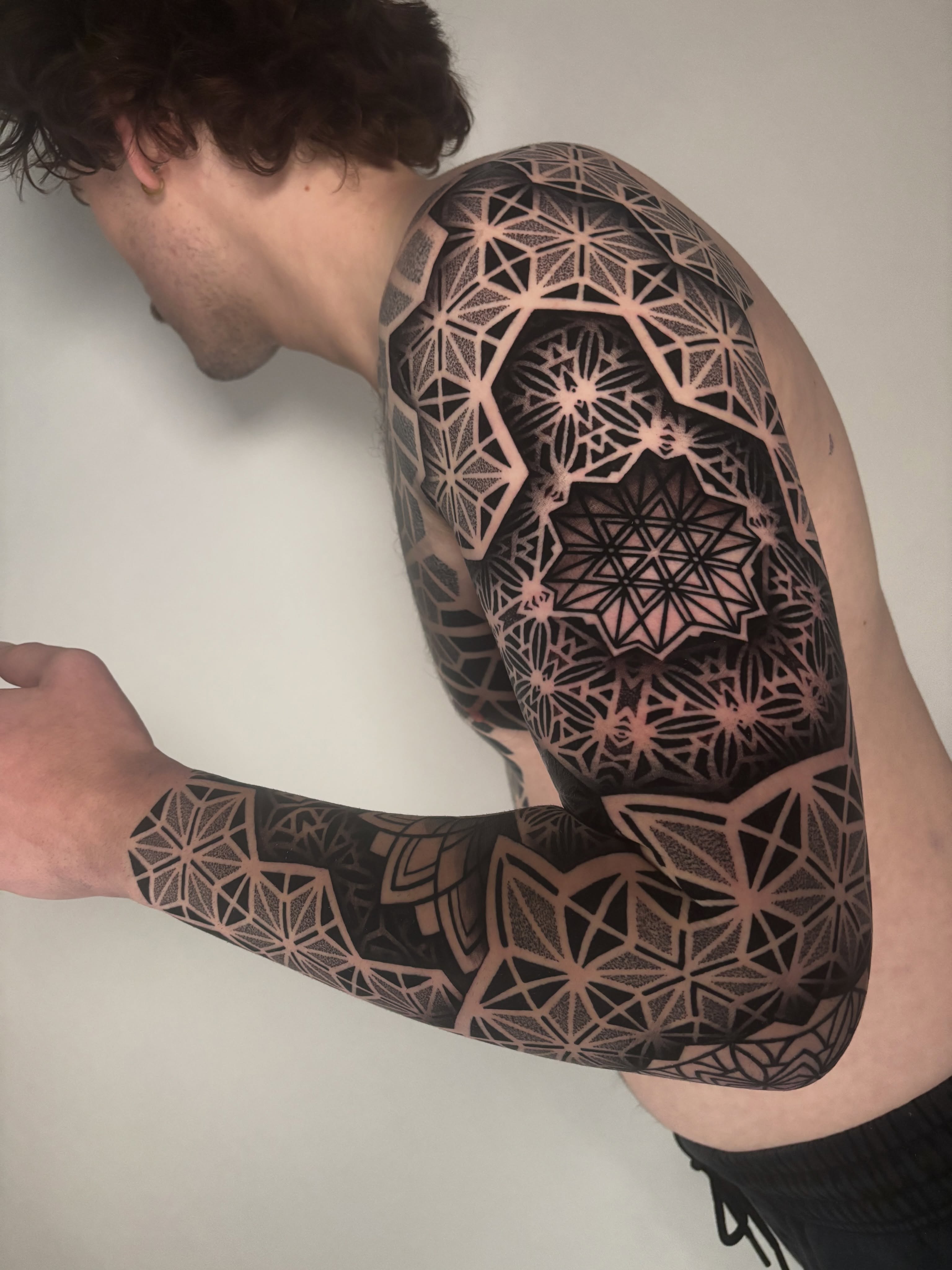 Tattoo by @mitchin.tattoos — geometric