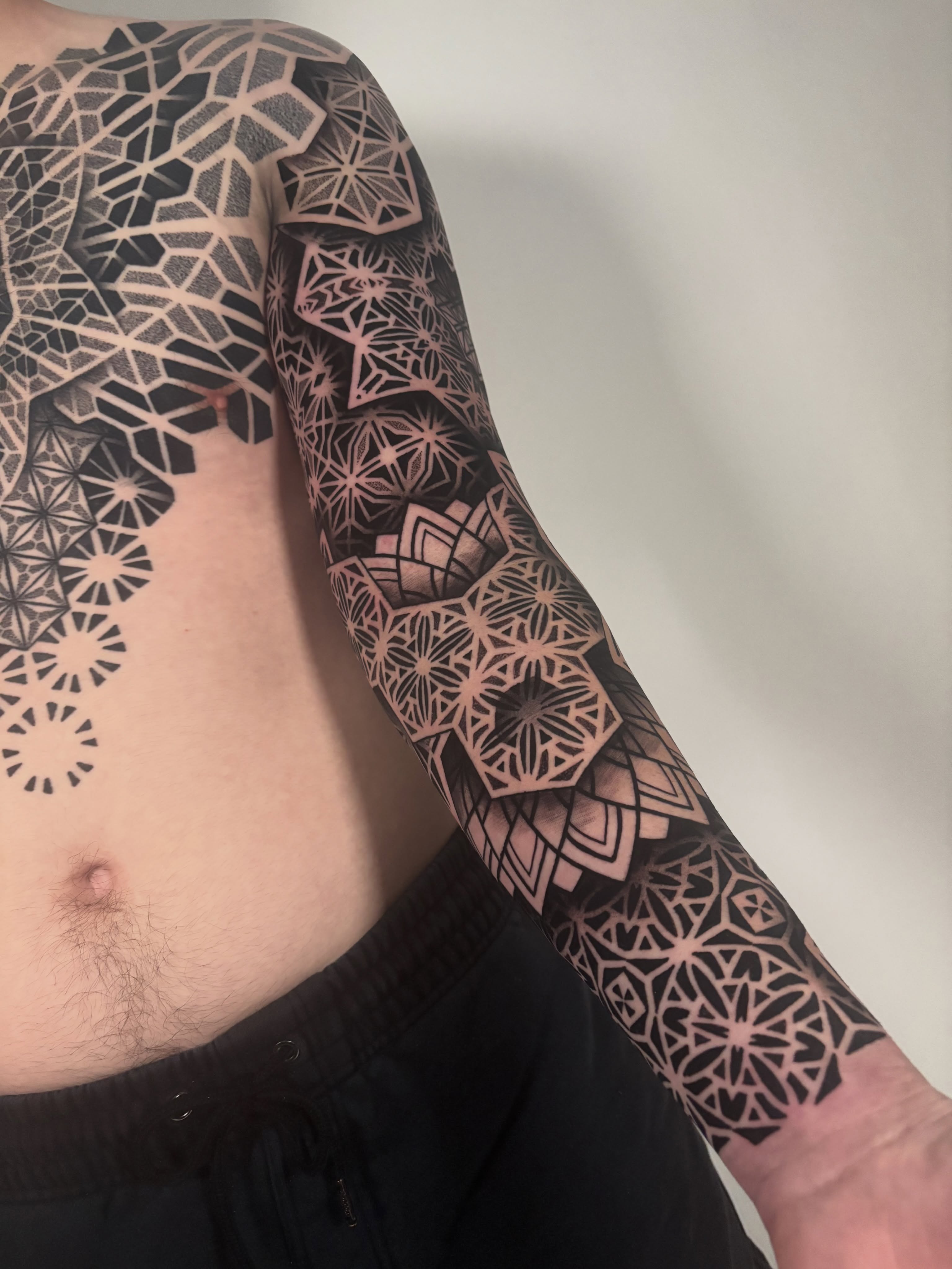 Tattoo by @mitchin.tattoos — geometric