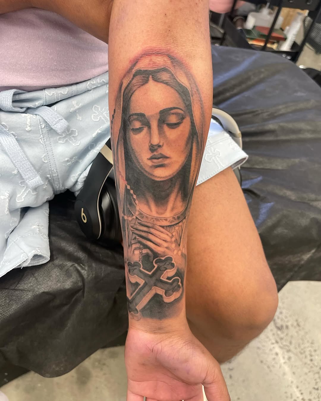 Tattoo by @authentics_nyc — realism, black_and_grey