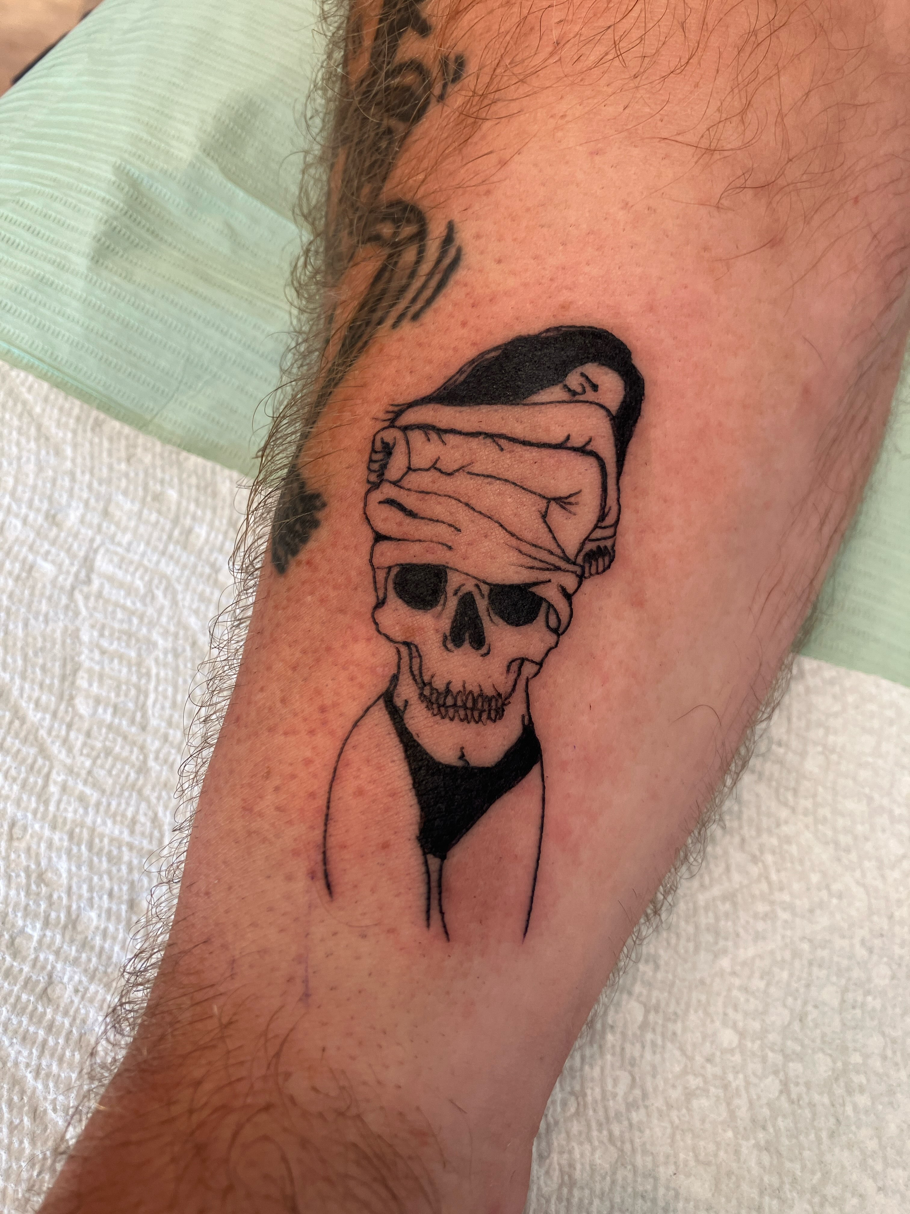 Tattoo by @bystevemartin — black_and_grey