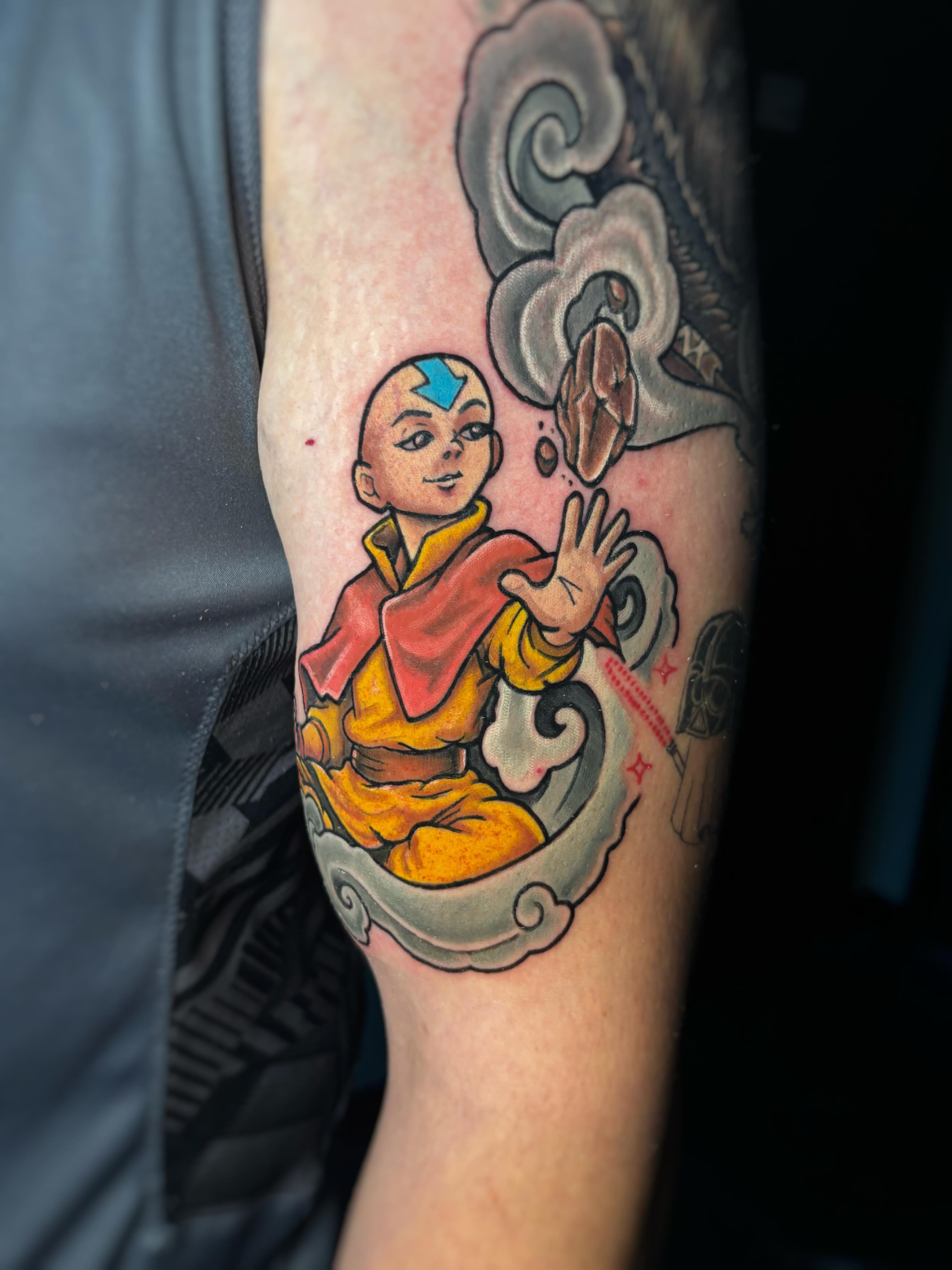 Tattoo by @jasonbanksart — anime