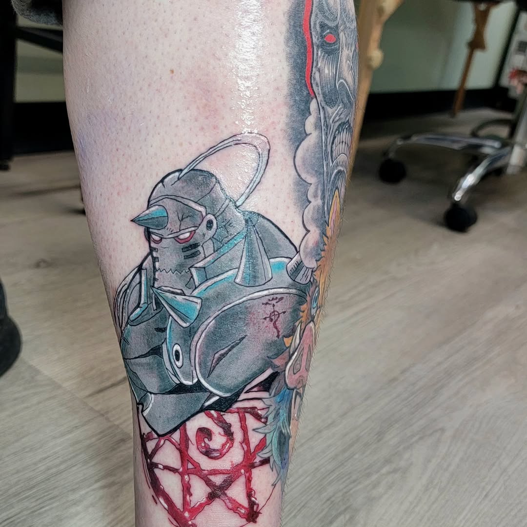 Tattoo by @nadeskatattoos — anime