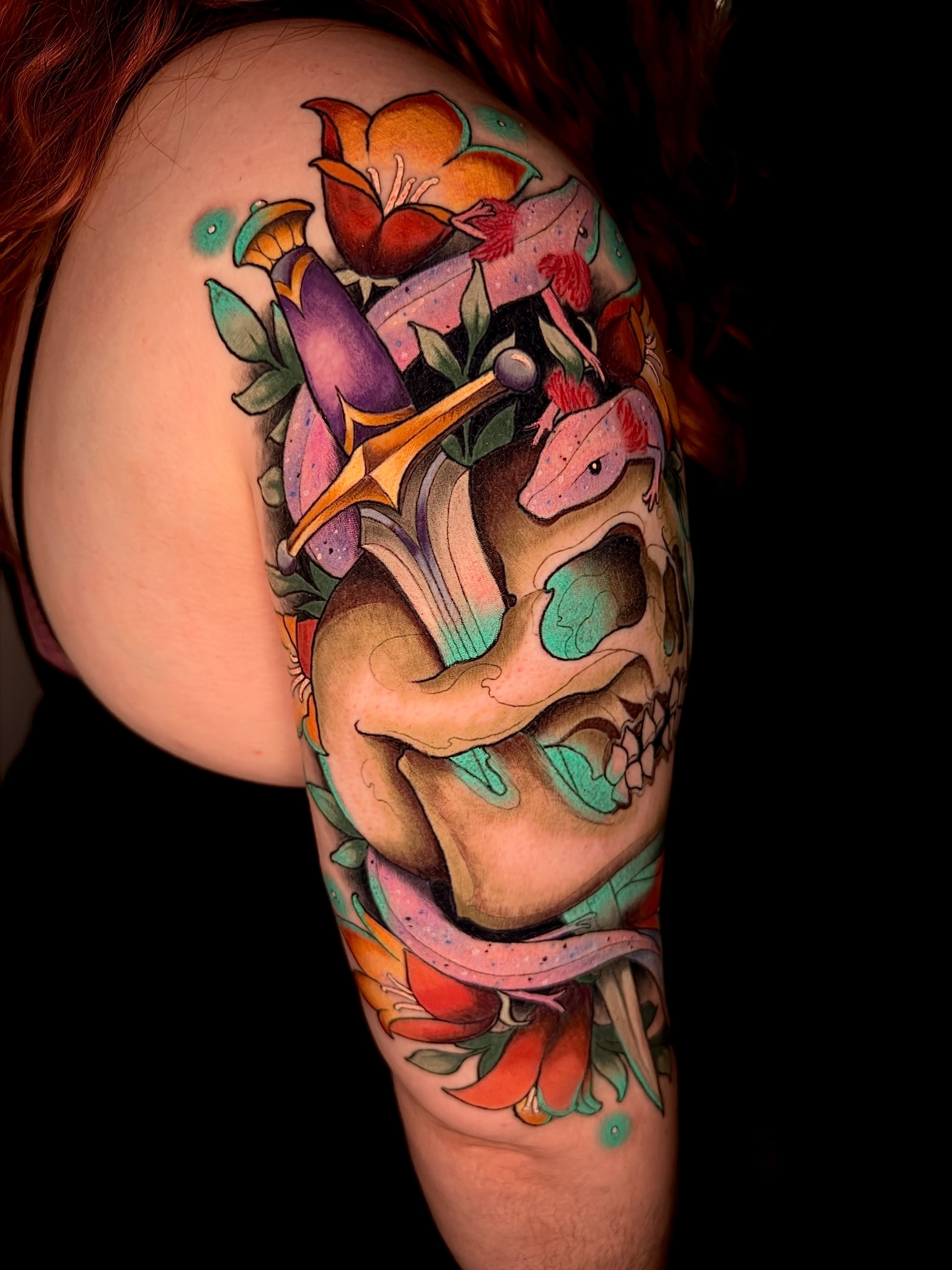 Tattoo by @becca__joy — new_school, illustrative