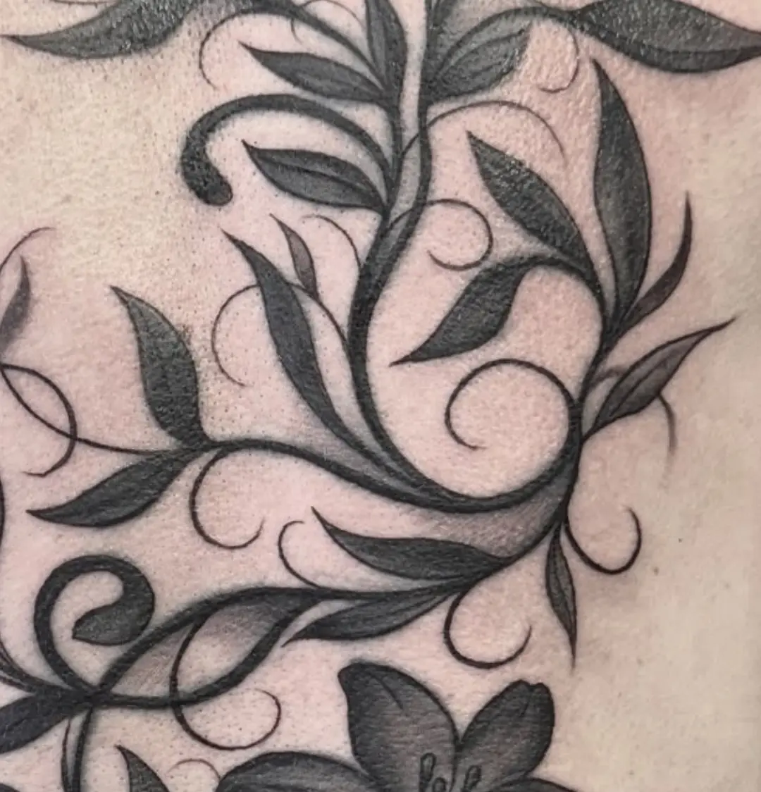 Tattoo by @barragantattoos — black_and_grey