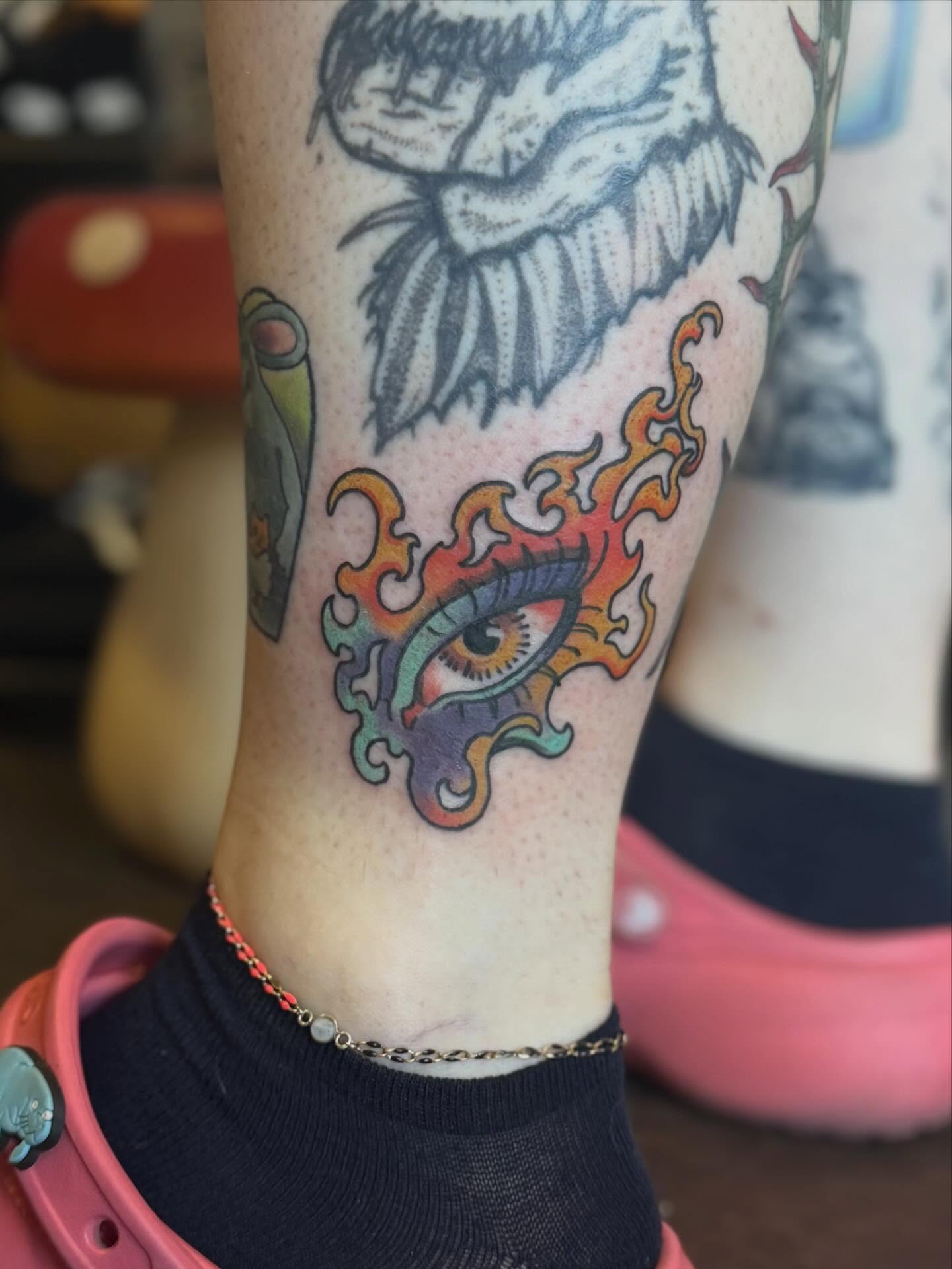 Tattoo by @stinkylizardtattoos — new_school