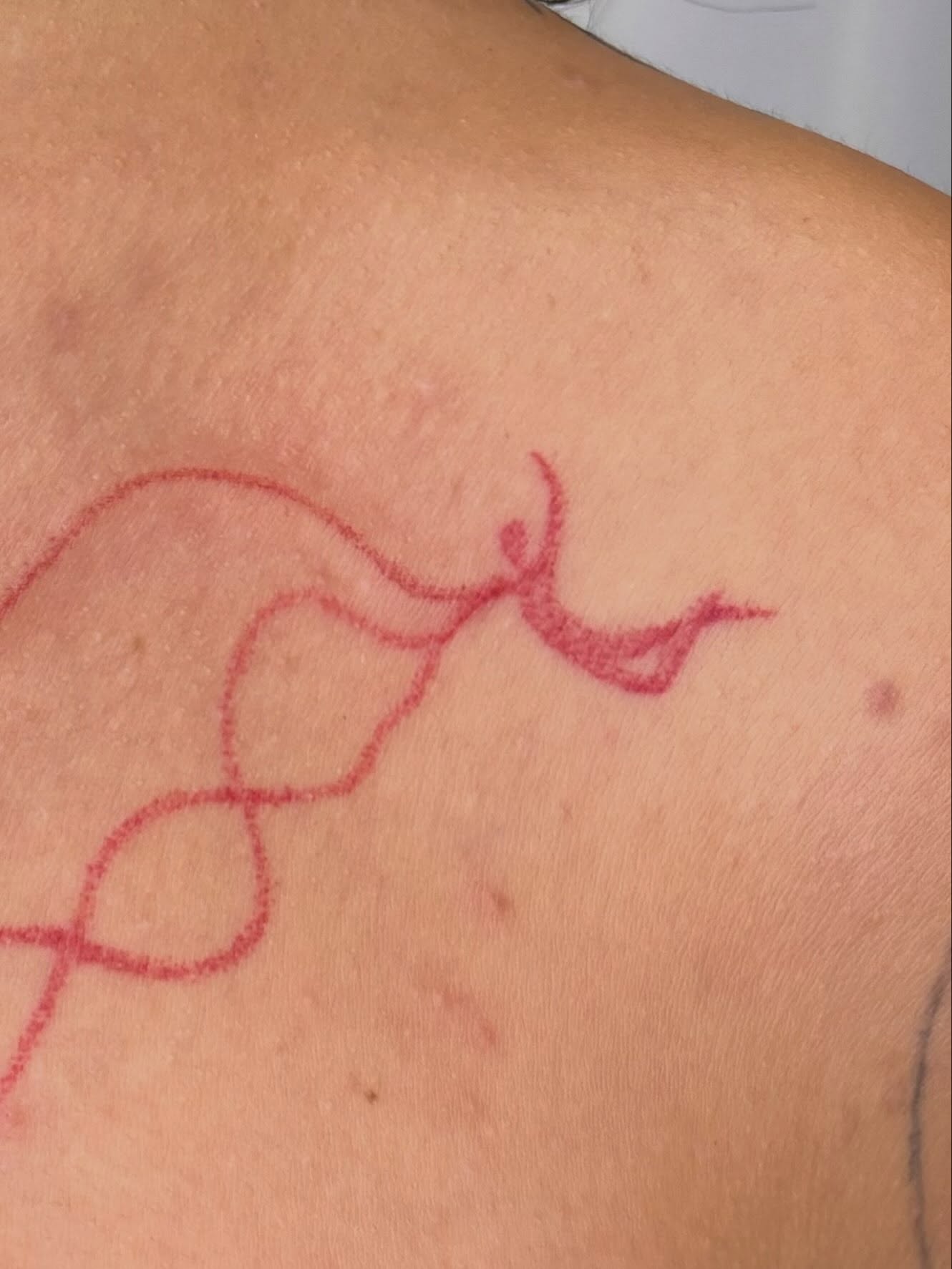 Abstract design tattoo on the back by sabrina ✿ ◔ ں ◔ ✿ san francisco tattoo!