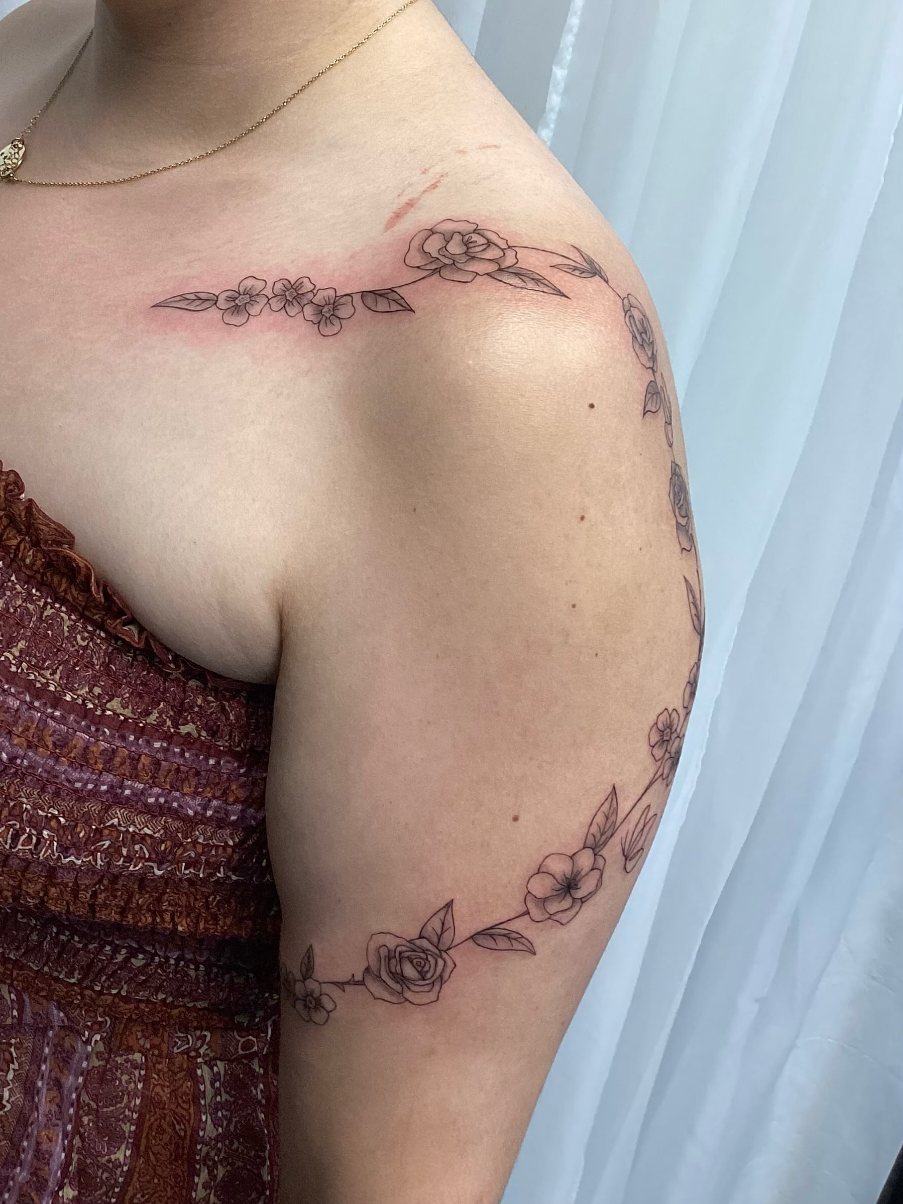 Tattoo by @amanda_sugar_and_spice_tattoo — fine_line