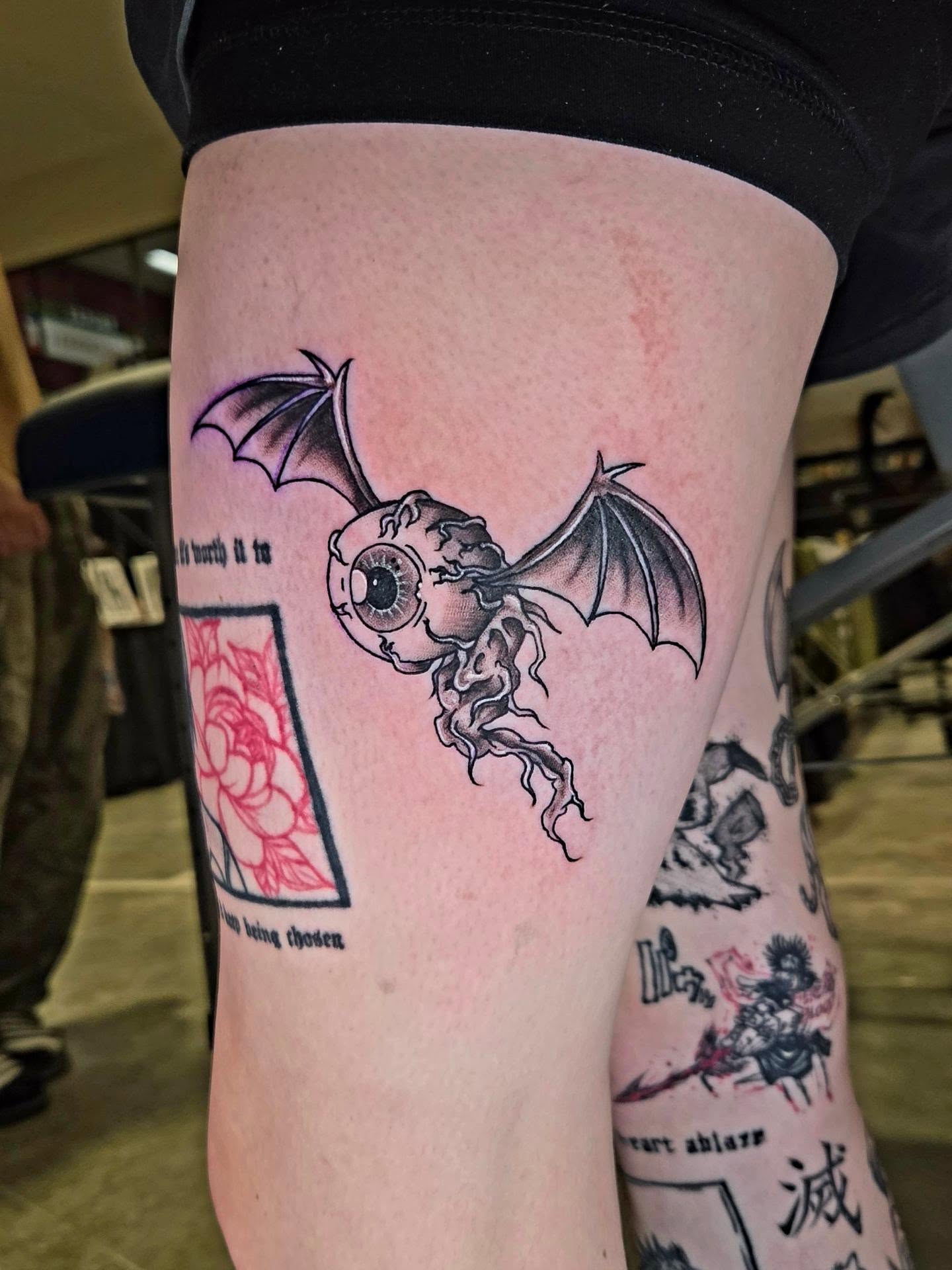 Tattoo by @hutch_tat — neo_traditional, surrealism