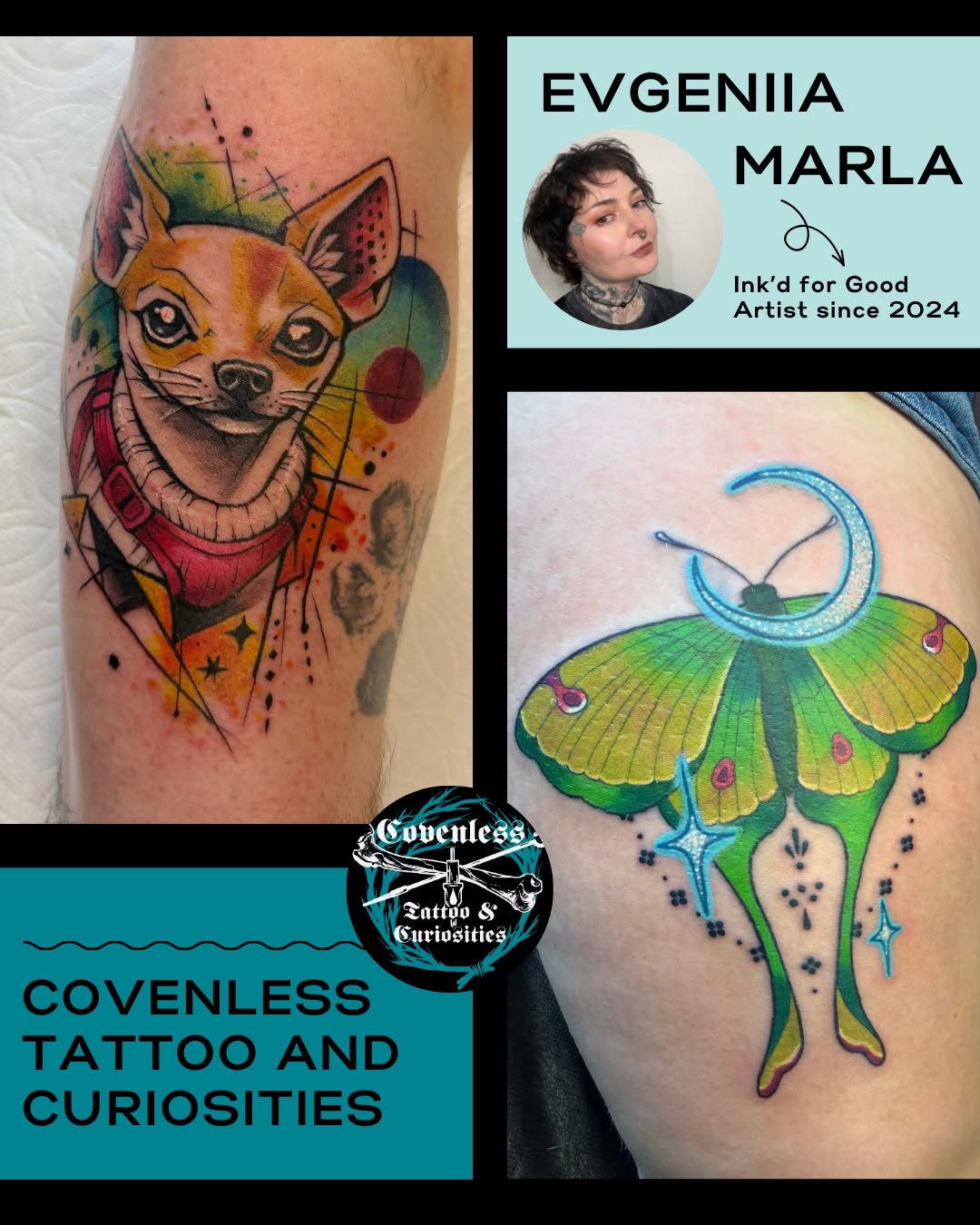Tattoo by @marla_tattoo — new_school, watercolor