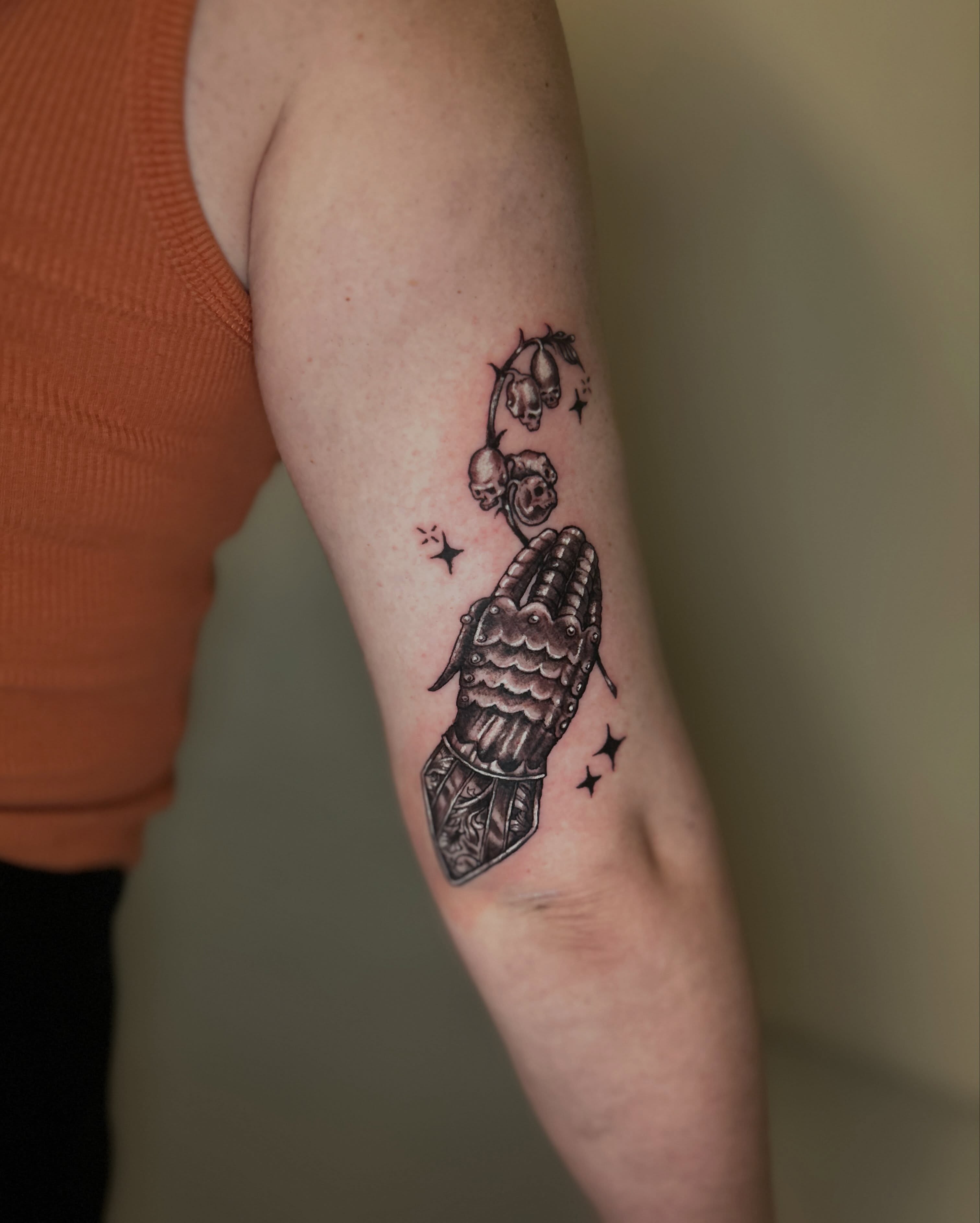 Tattoo by @alleytatts_ — black_and_grey