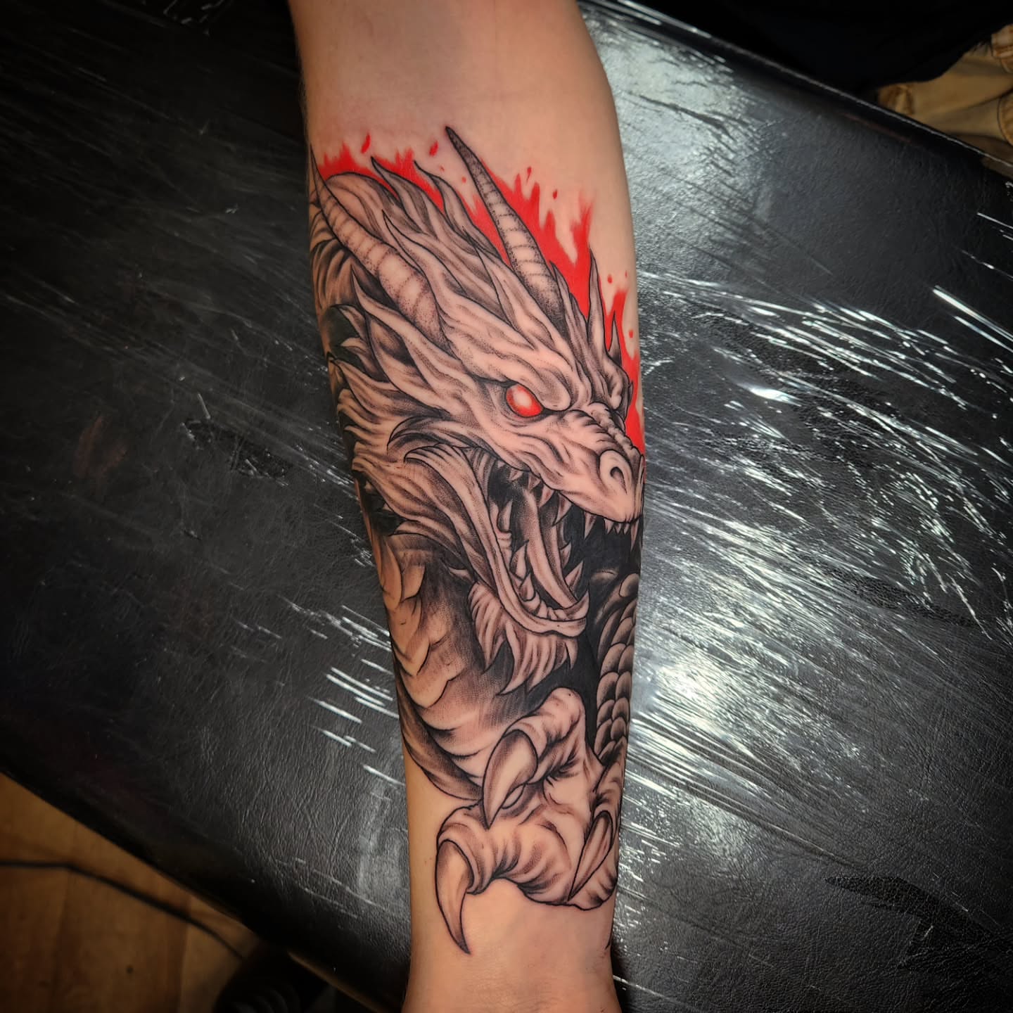 Tattoo by @eric_art1313 — realism, dark_realism
