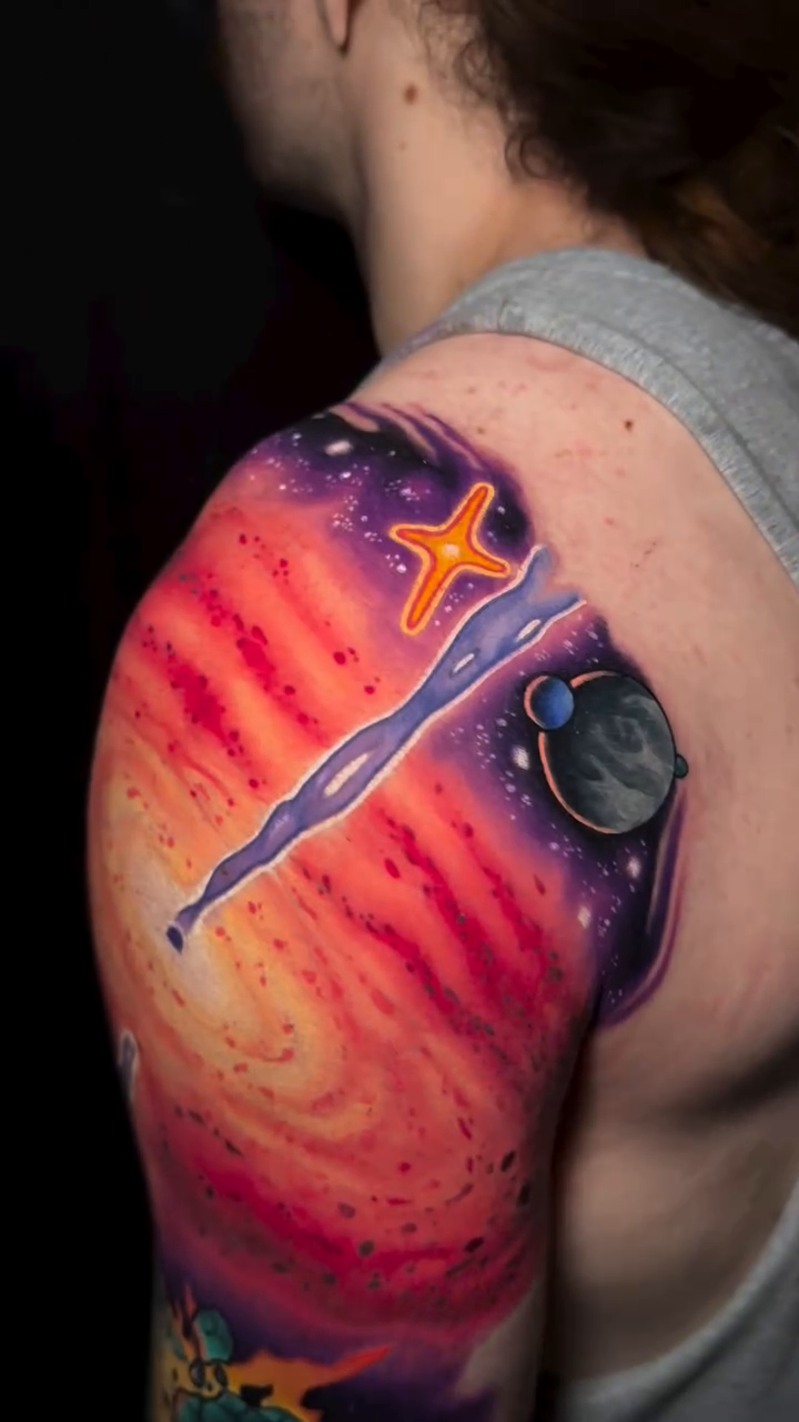 Tattoo by @taylormillstattoos — realism, color