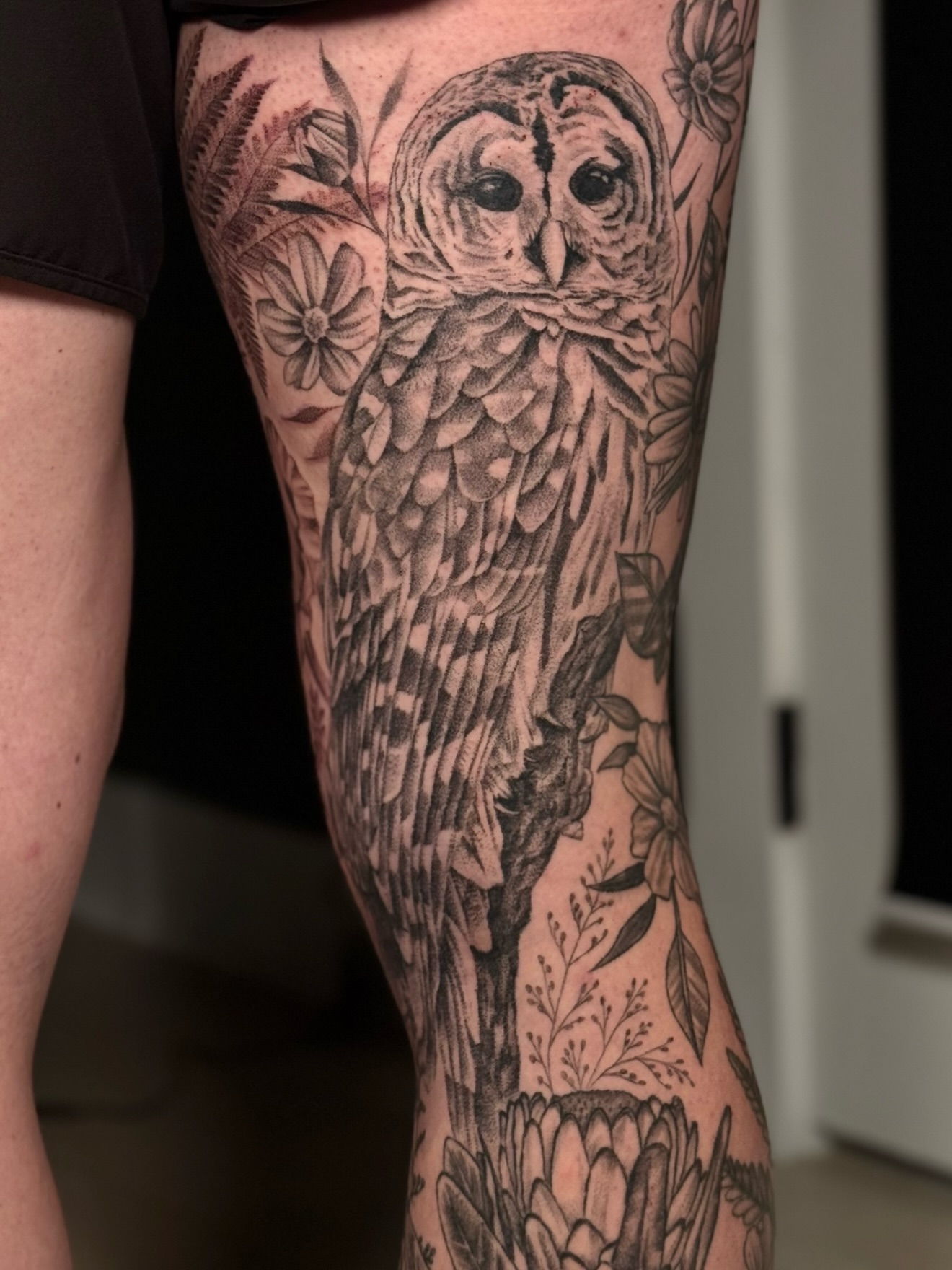 Tattoo by @alyssafazzino — realism, black_and_grey
