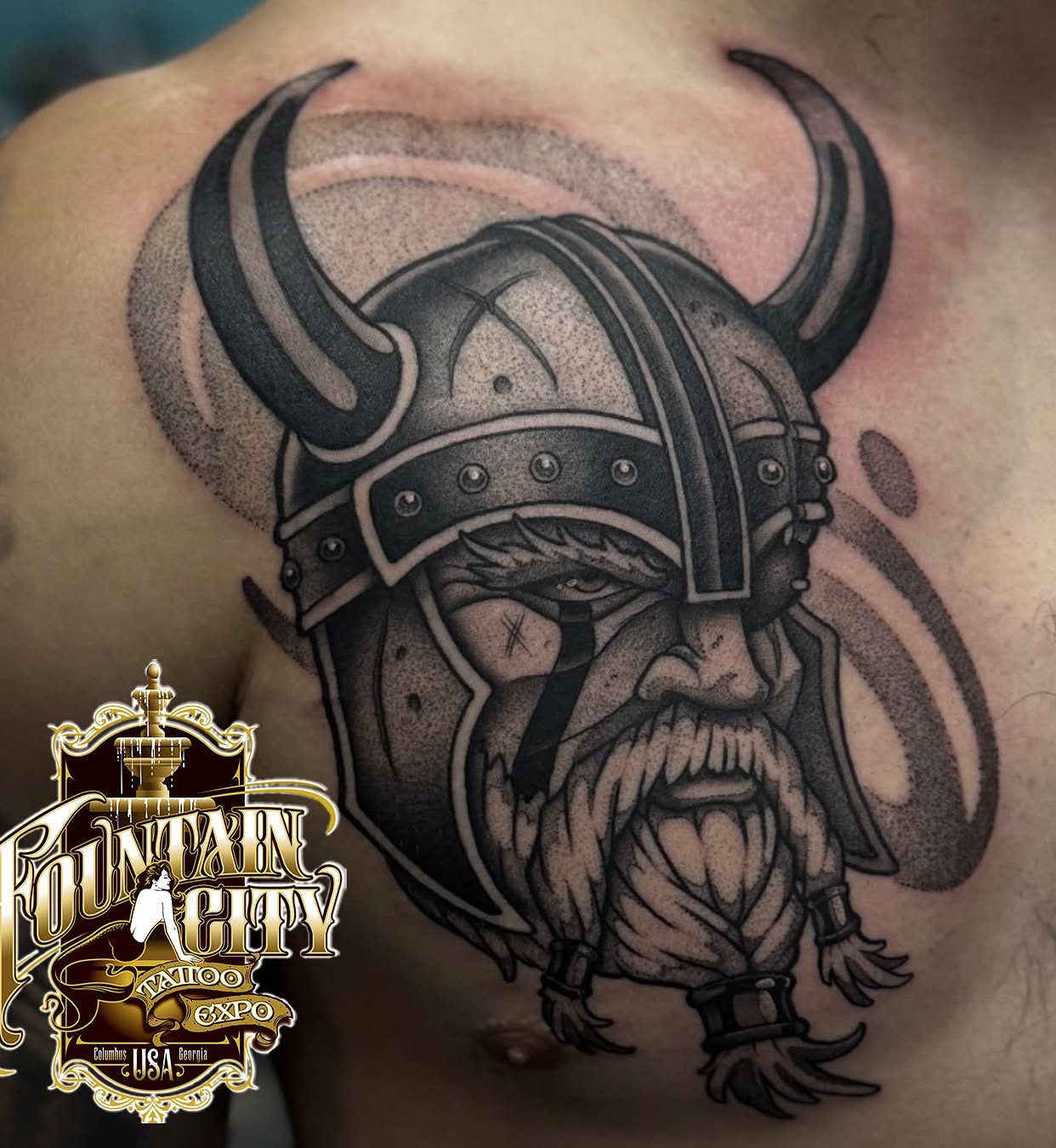 Tattoo by @casket_trash — black_and_grey, realism