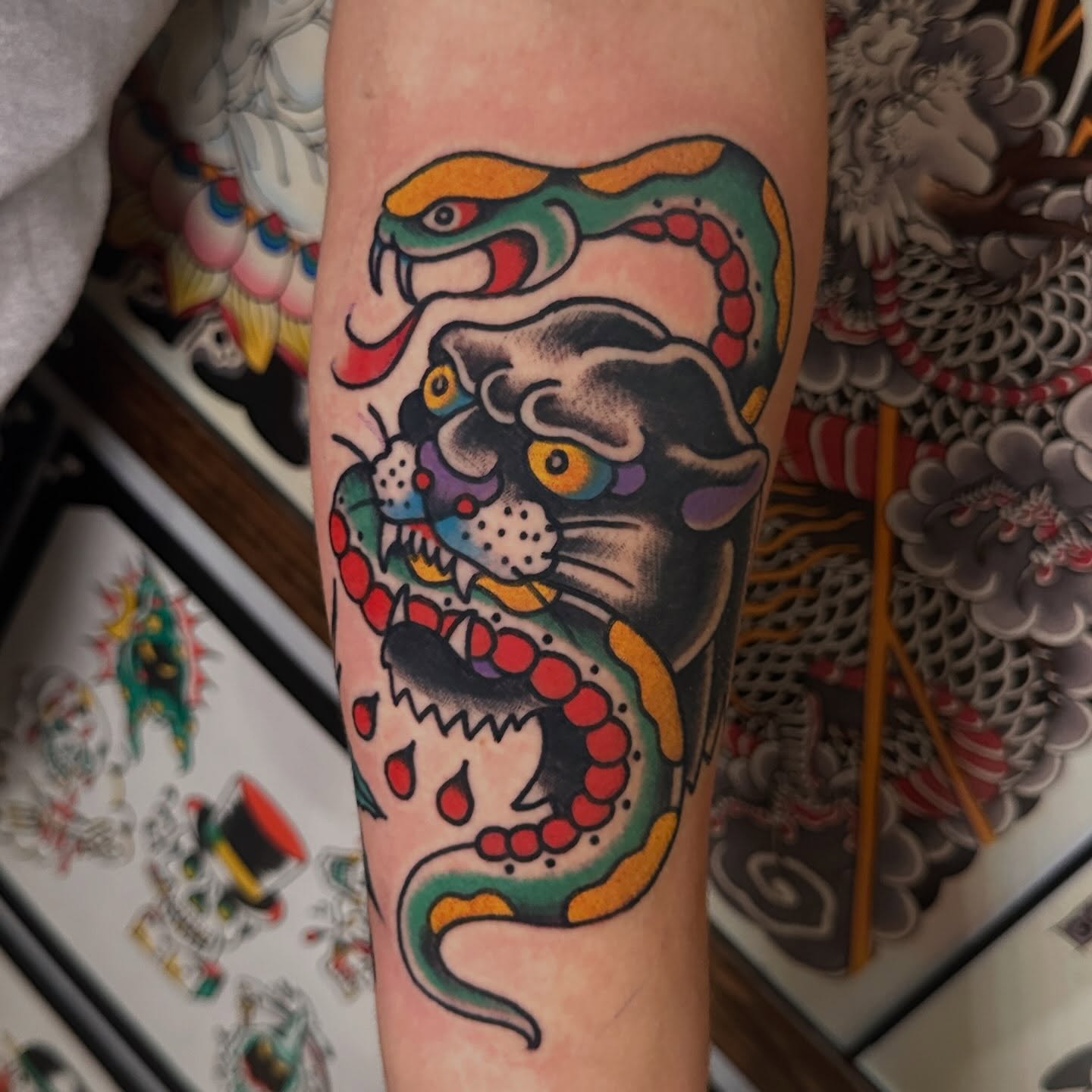 Tattoo by @bryce_d_tattoos — american_traditional