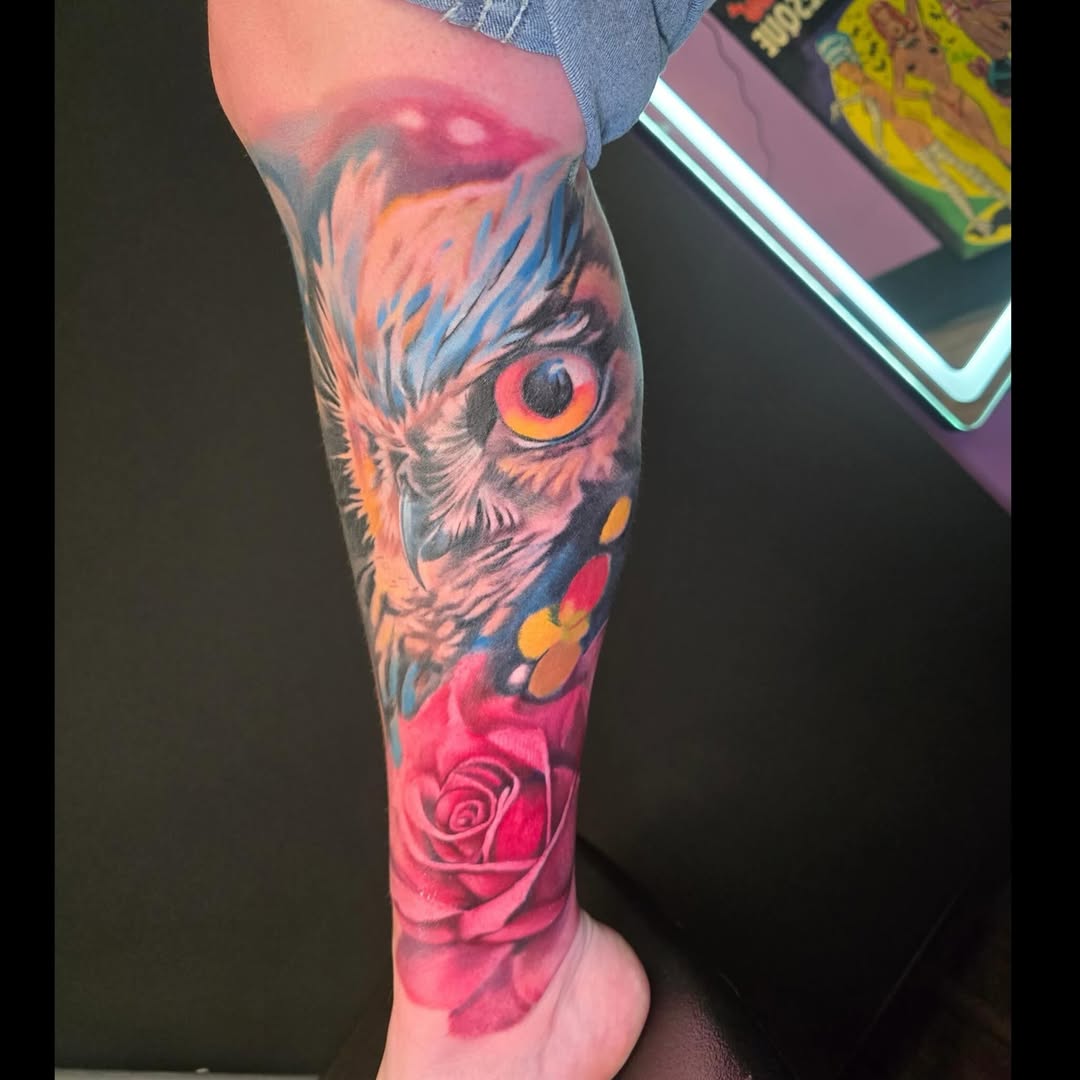 Tattoo by @blackspidertattoo — realism, color