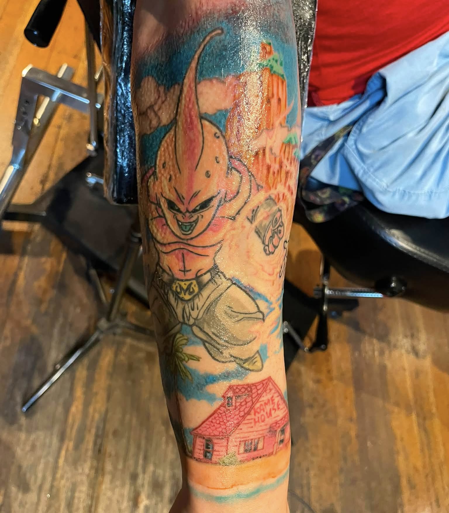 Tattoo by @unicronartworks — anime