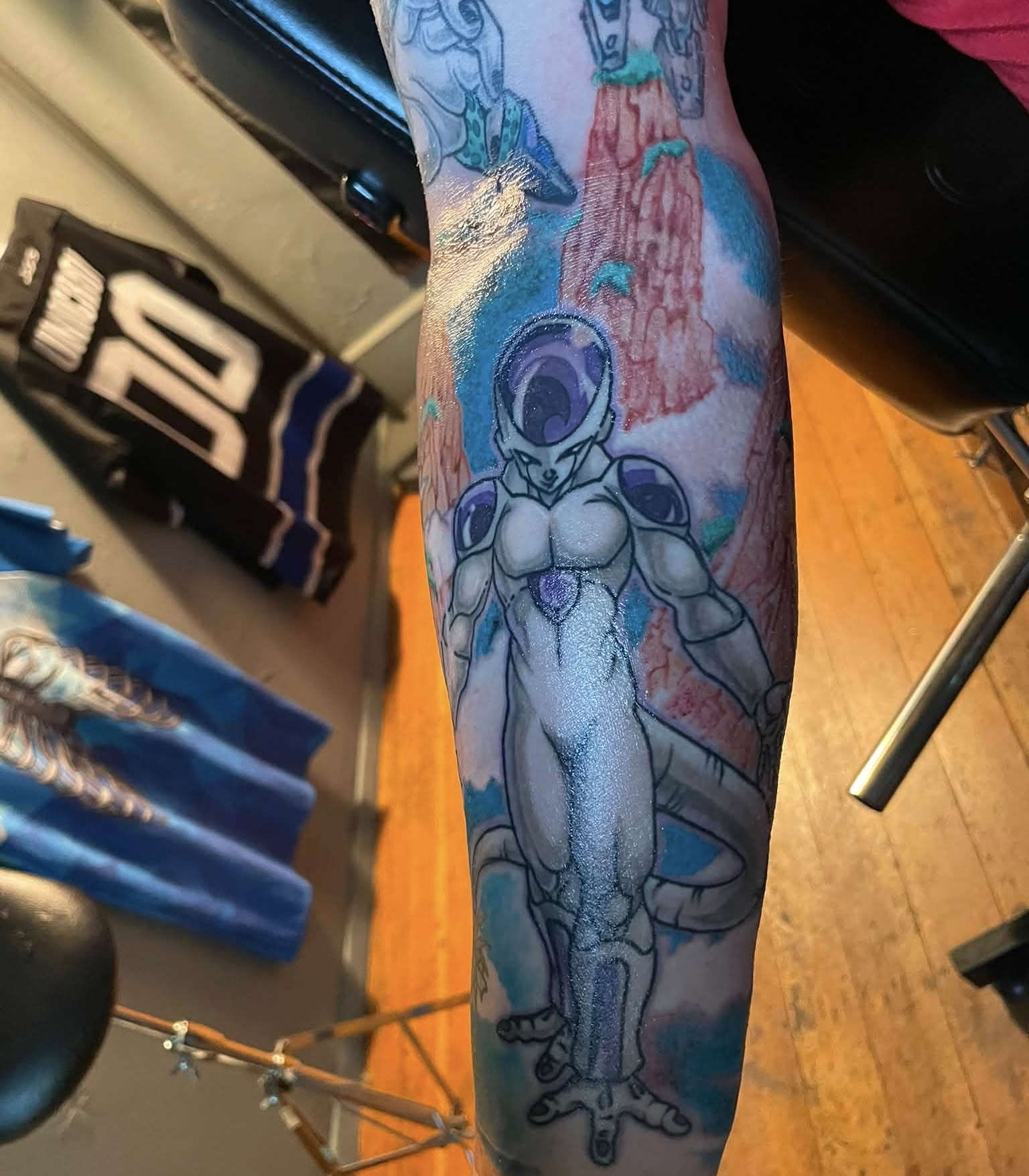 Tattoo by @unicronartworks — anime
